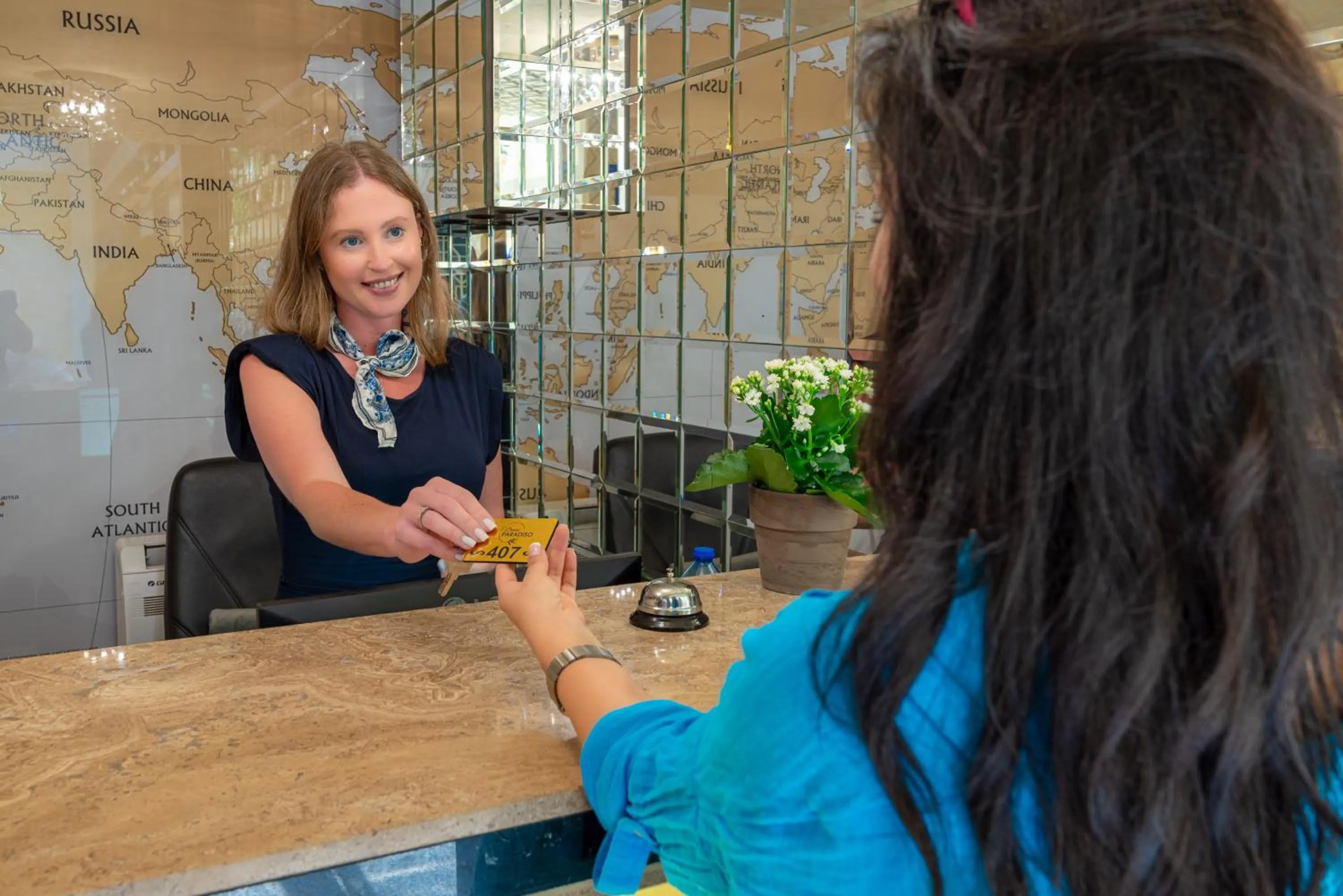 Lobby or reception in Paradiso Dreams Hotel