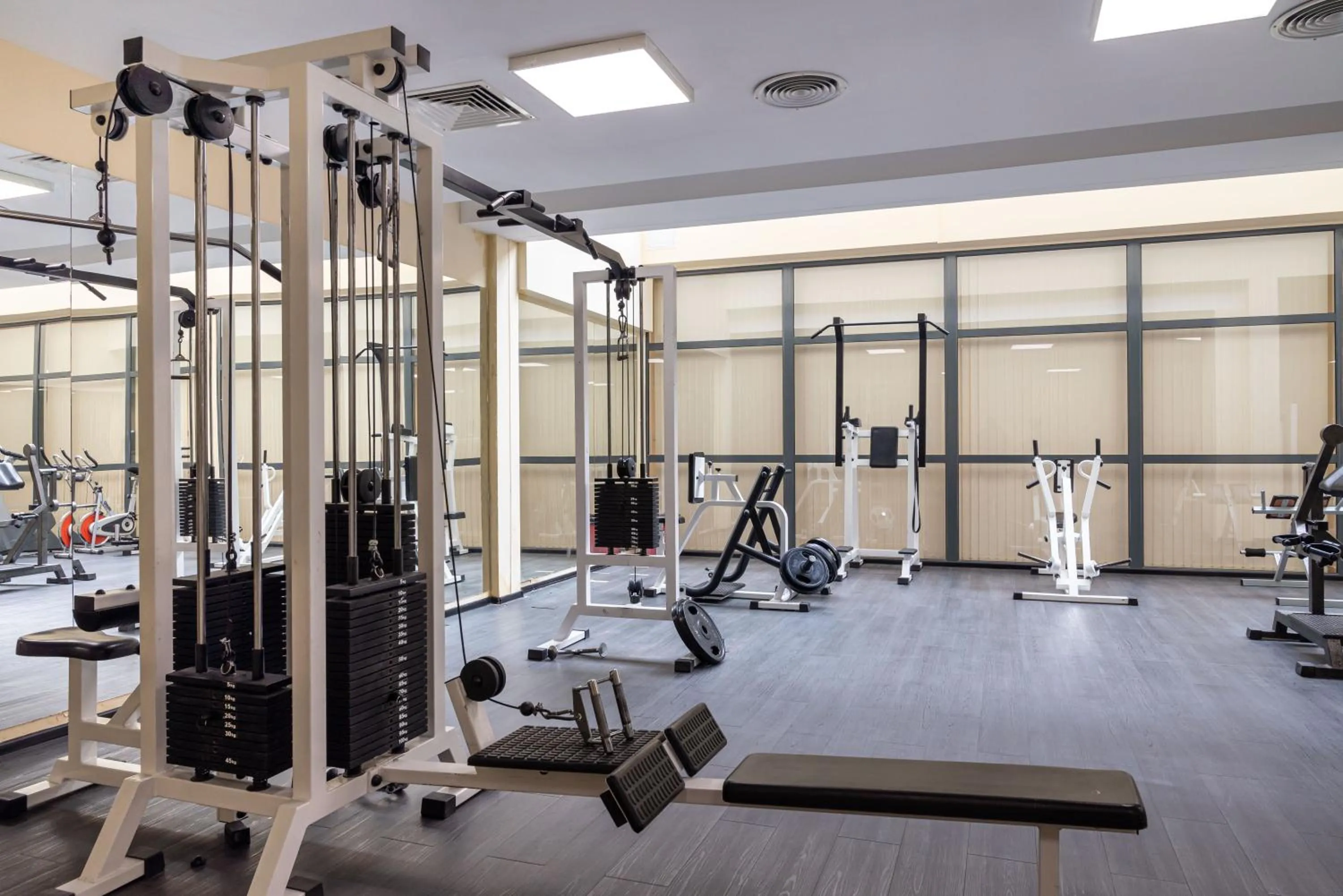 Fitness centre/facilities in Paradiso Dreams Hotel