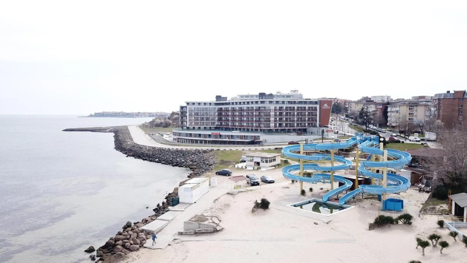 Aqua park in Paradiso Dreams Hotel