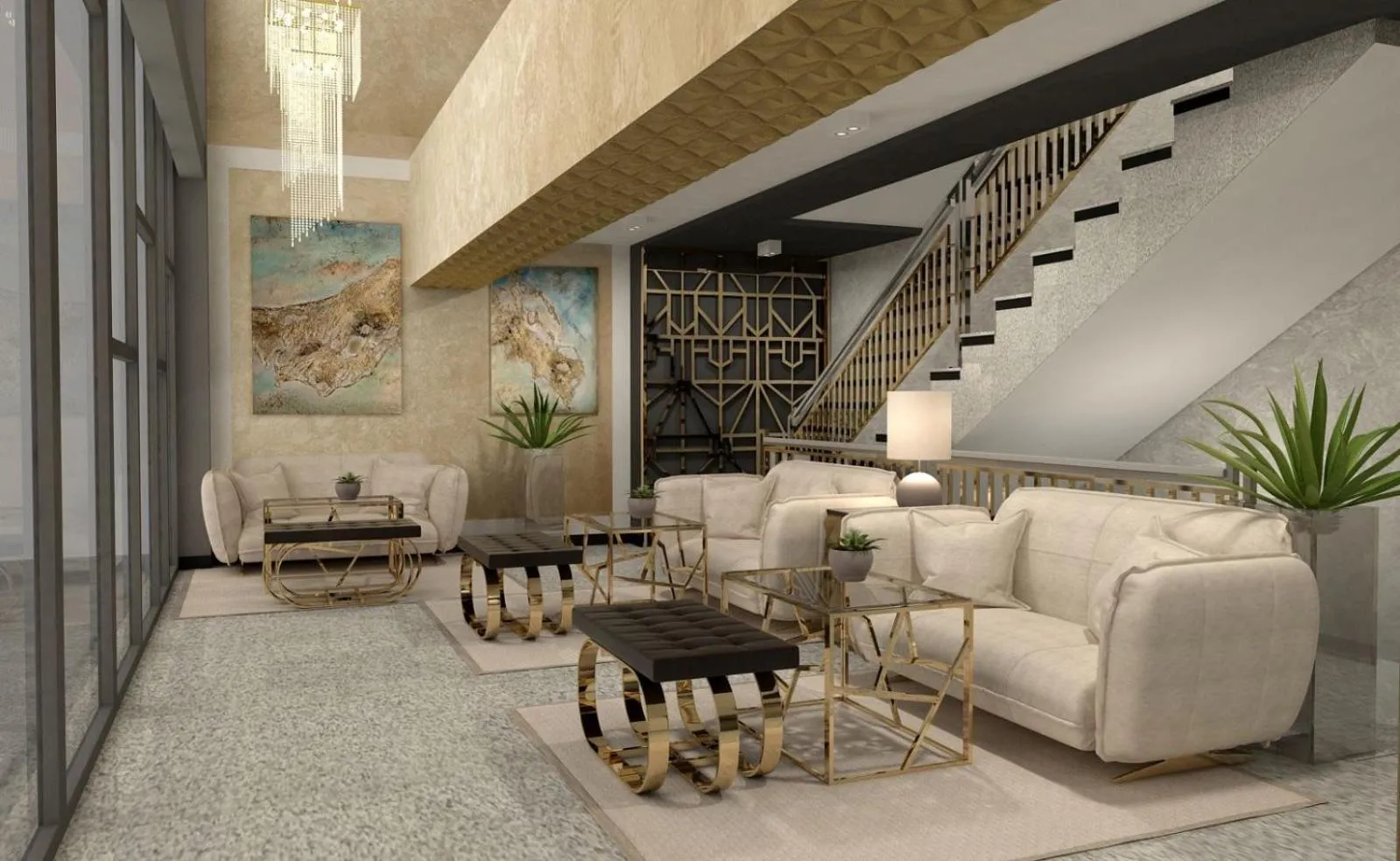 Lobby or reception in Paradiso Dreams Hotel