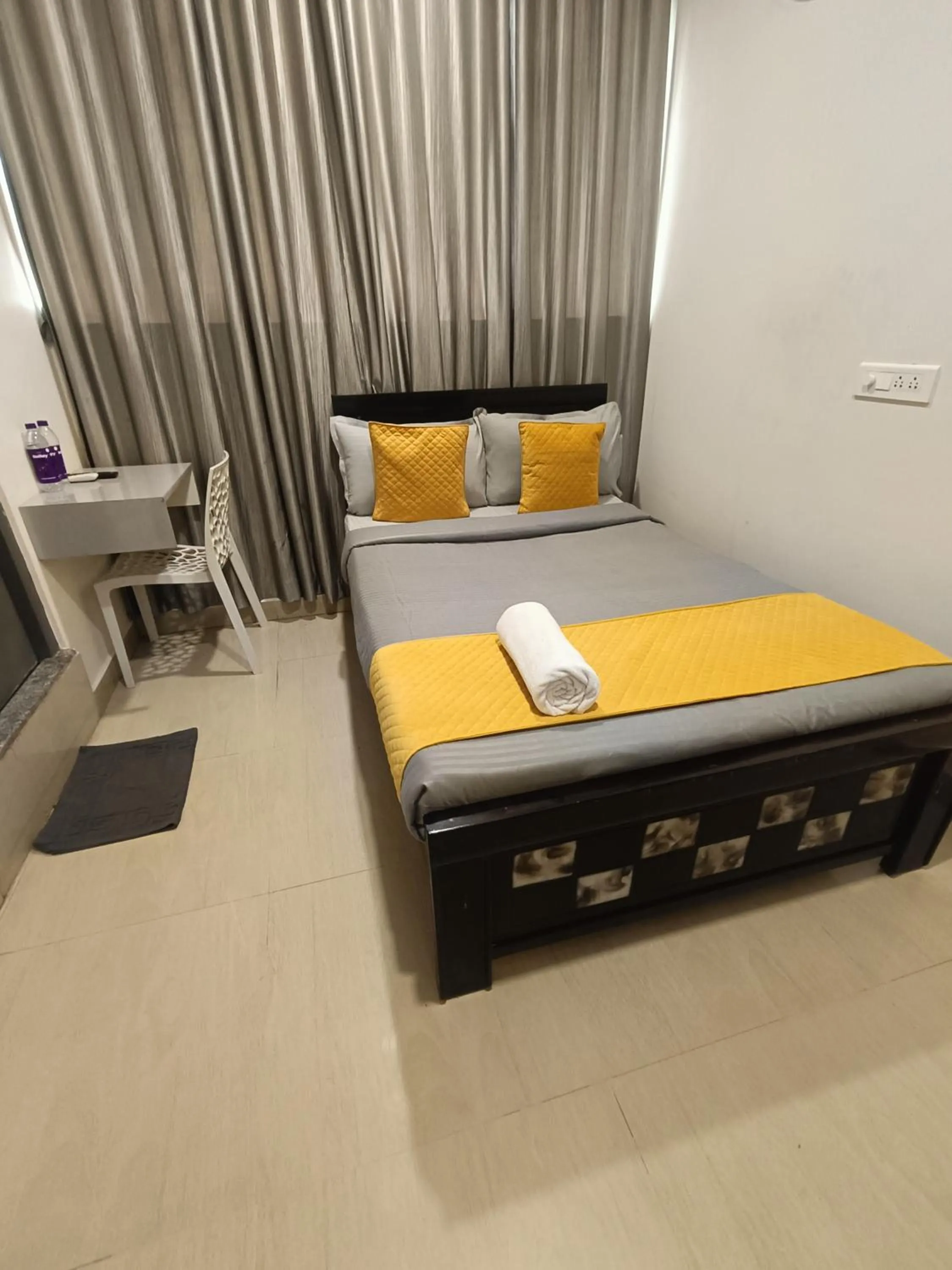 Bed in Yellow Bells Signature HITEC City
