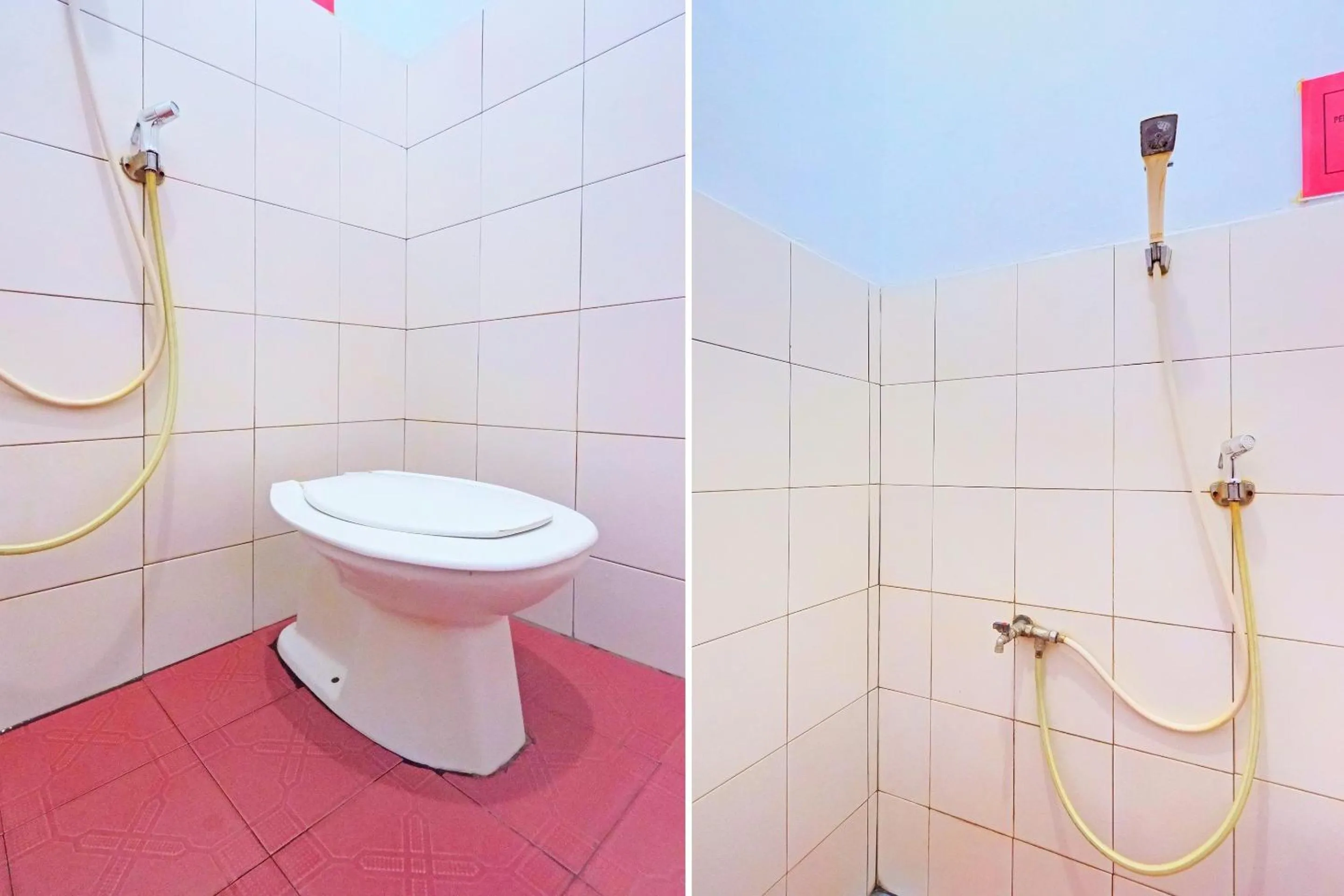 Bathroom in Hotel O Wisma Arwini Syariah Near Benteng Balangnipa