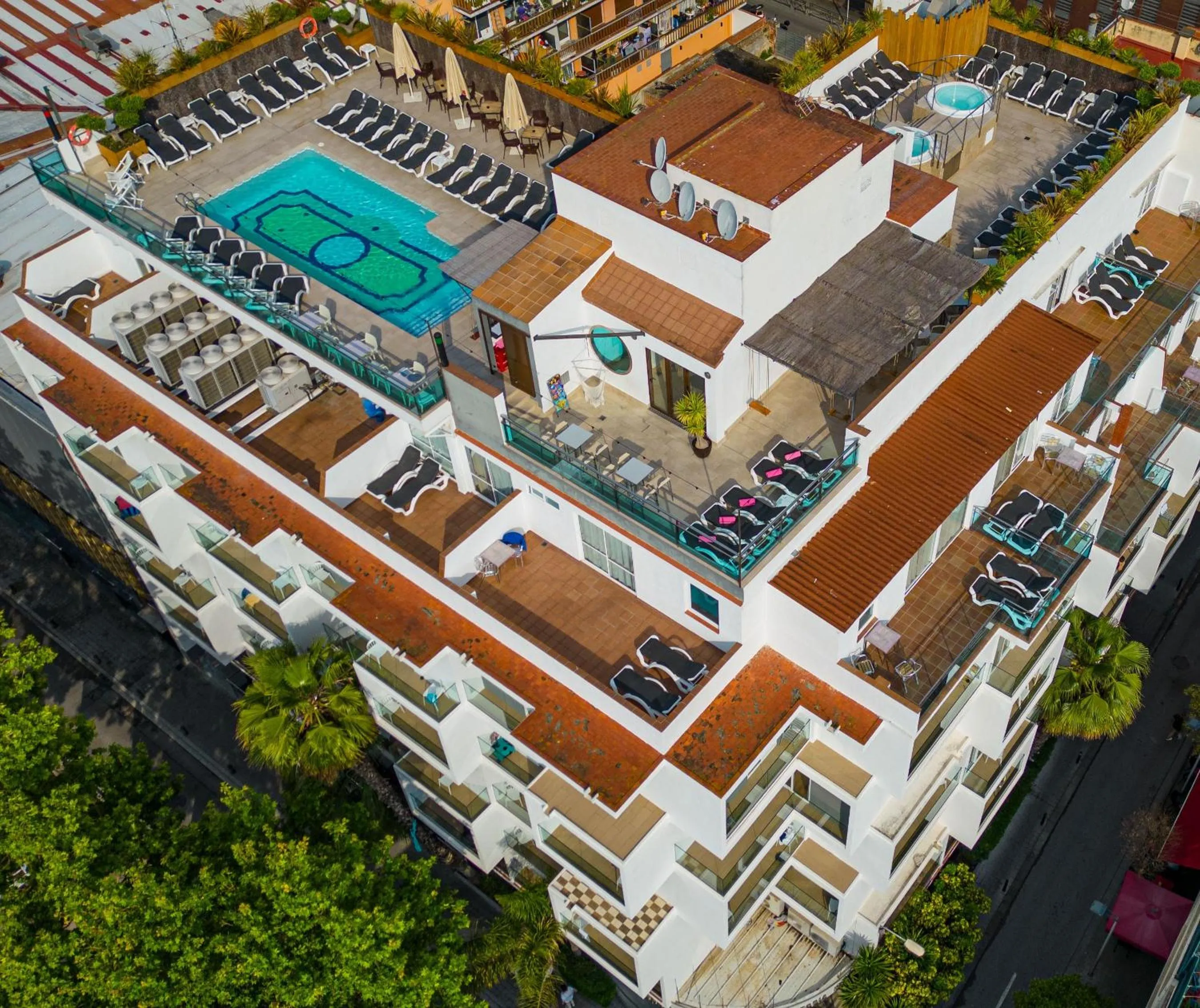 Property building in Hotel Astoria Park