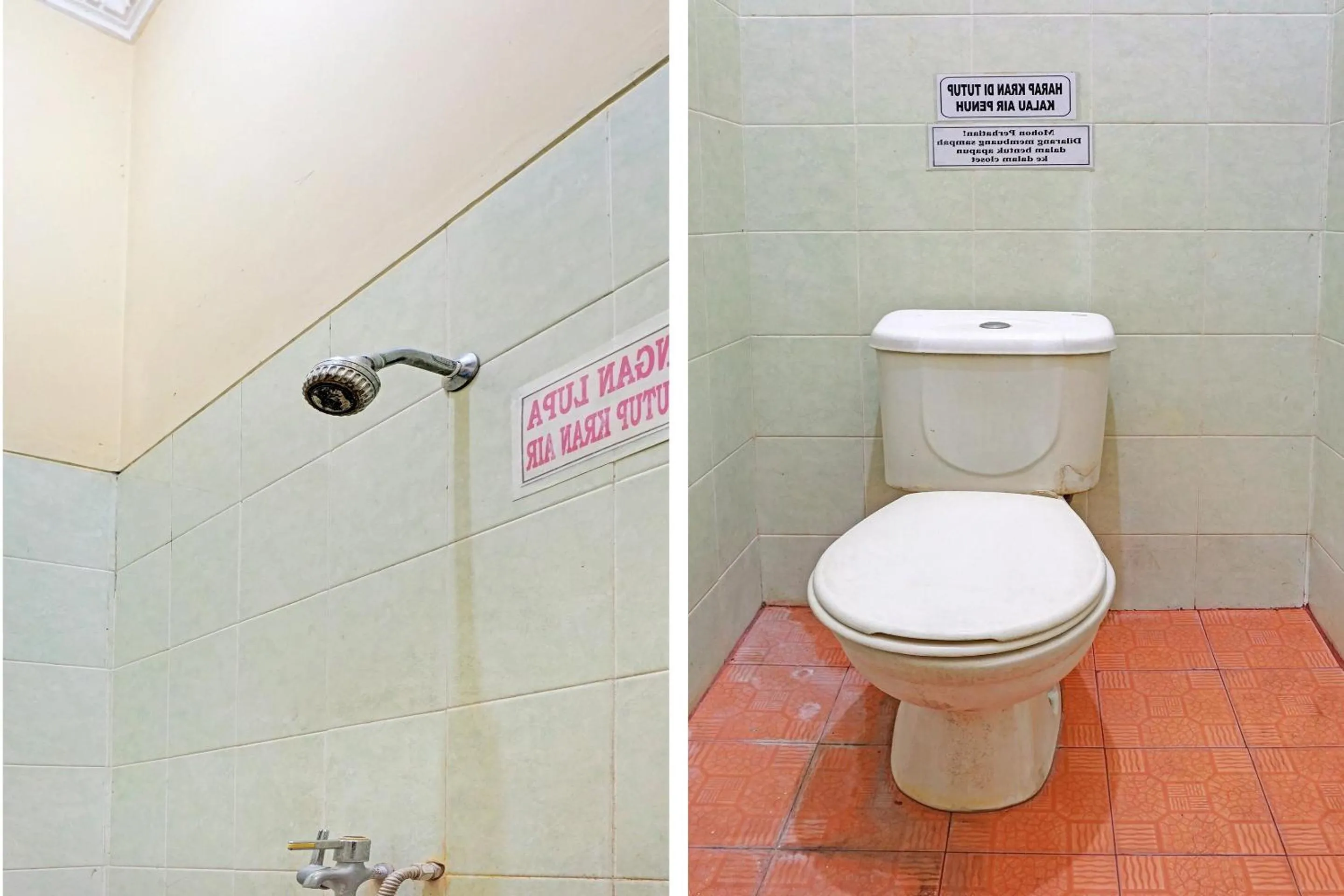 Bathroom in Hotel O Griyo Werdiningsih