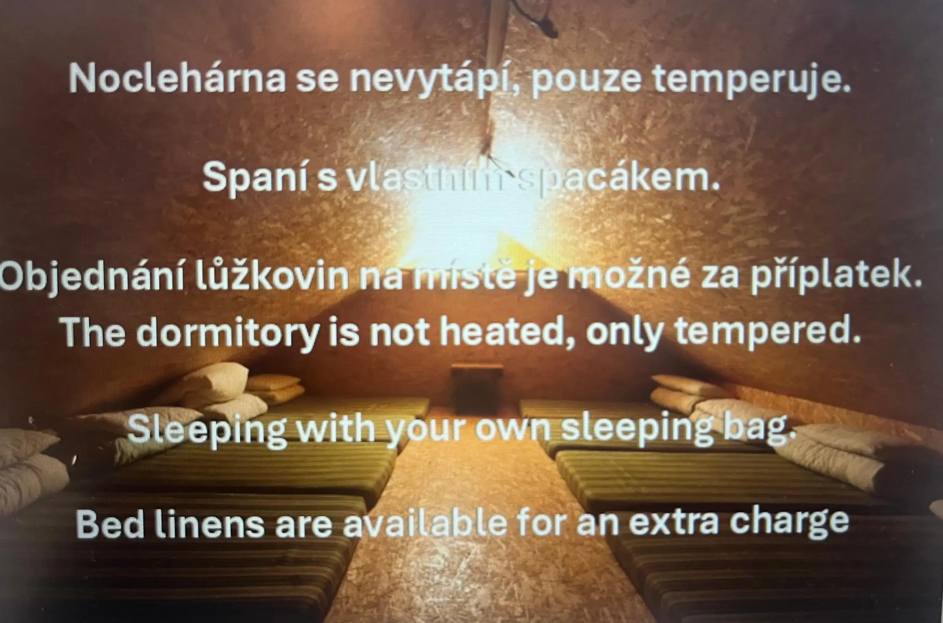 Bunk Bed in Mixed Dormitory Room in Bouda Klínovka Bunk Bed in Mixed Dormitory Room in Bouda Klínovka