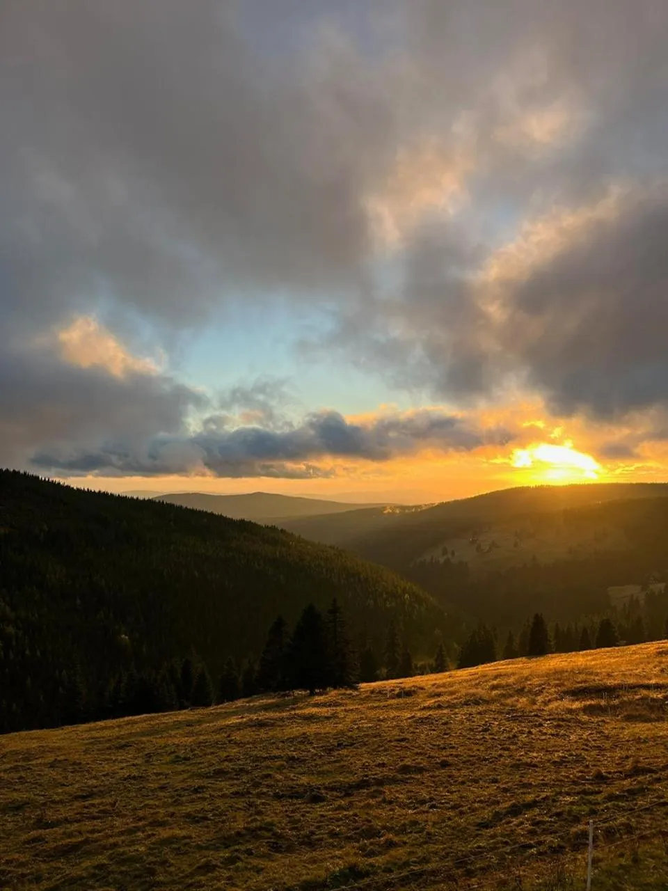 View (from property/room) in Bouda Klínovka
