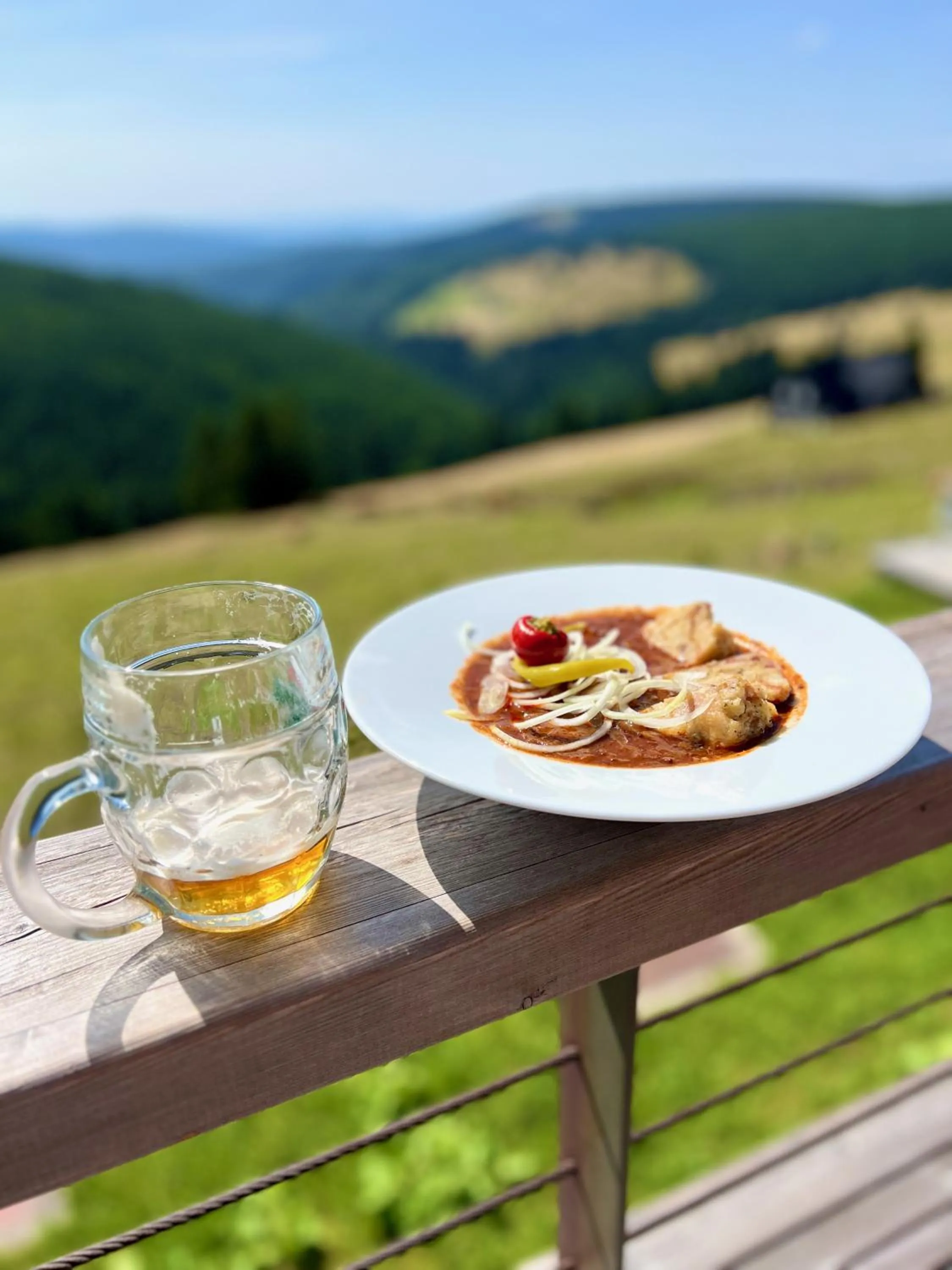 Garden in Bouda Klínovka