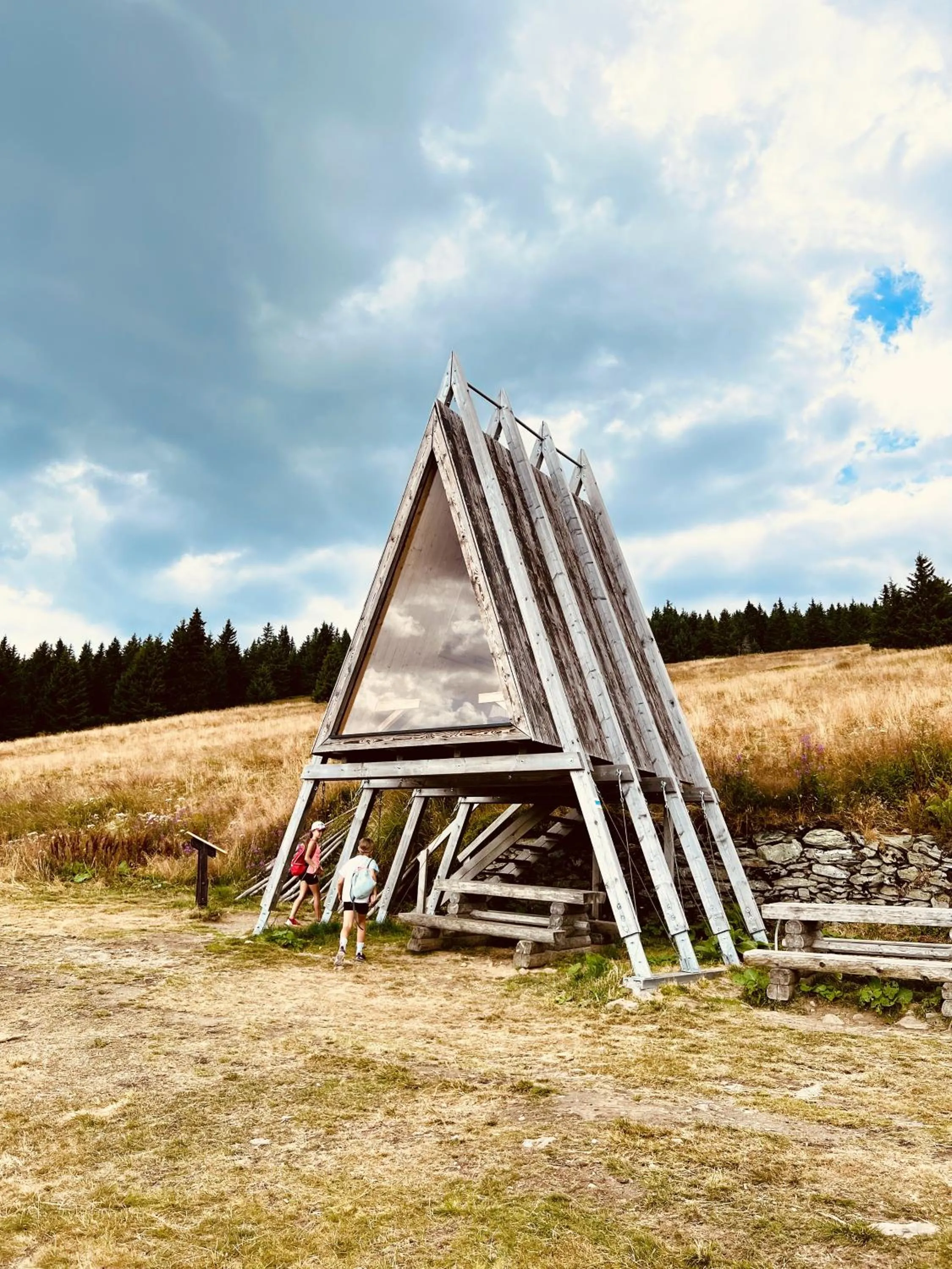 Hiking in Bouda Klínovka
