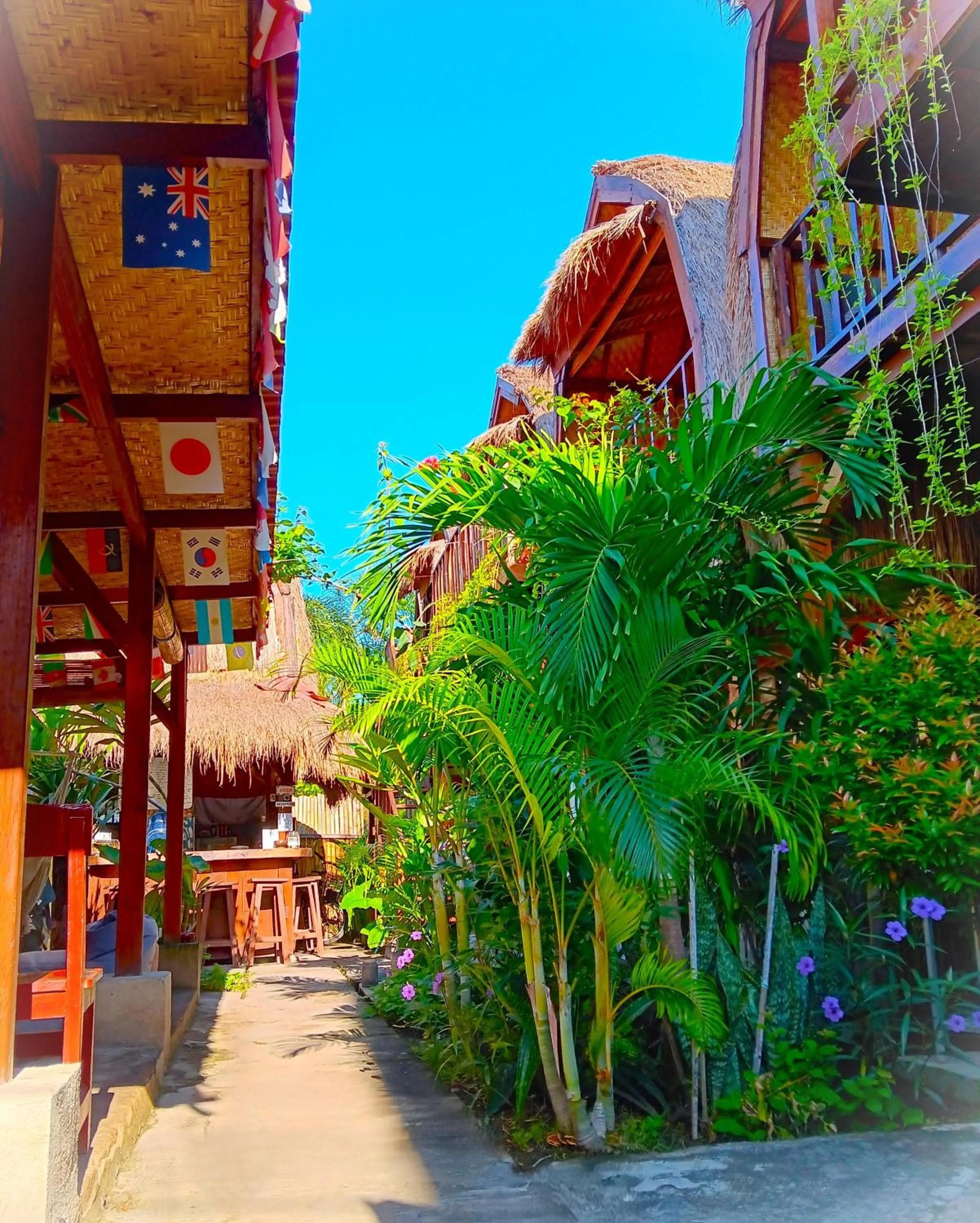 Garden in Good Vibes Bungalows