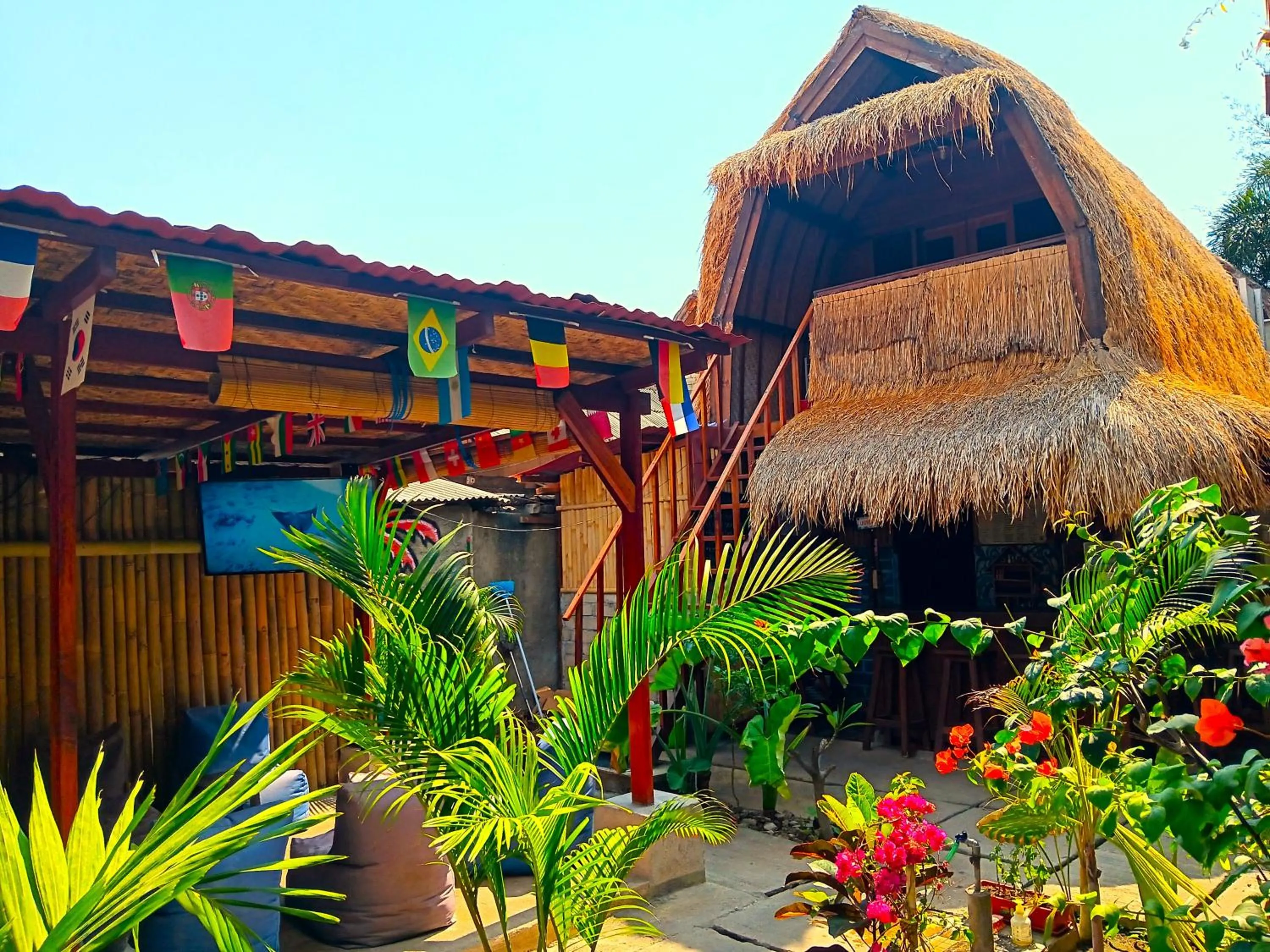 Garden in Good Vibes Bungalows