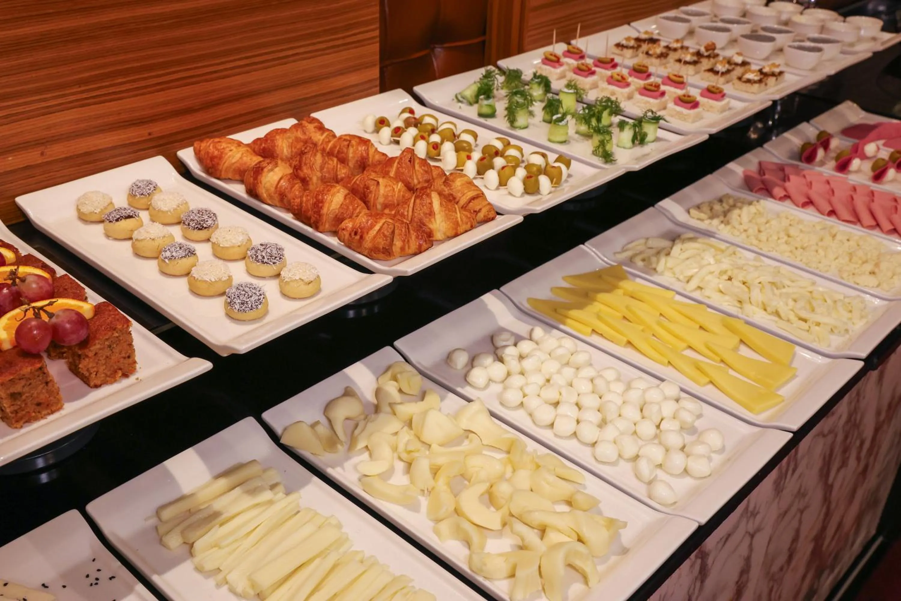 Breakfast in The Hera Platinum Hotel