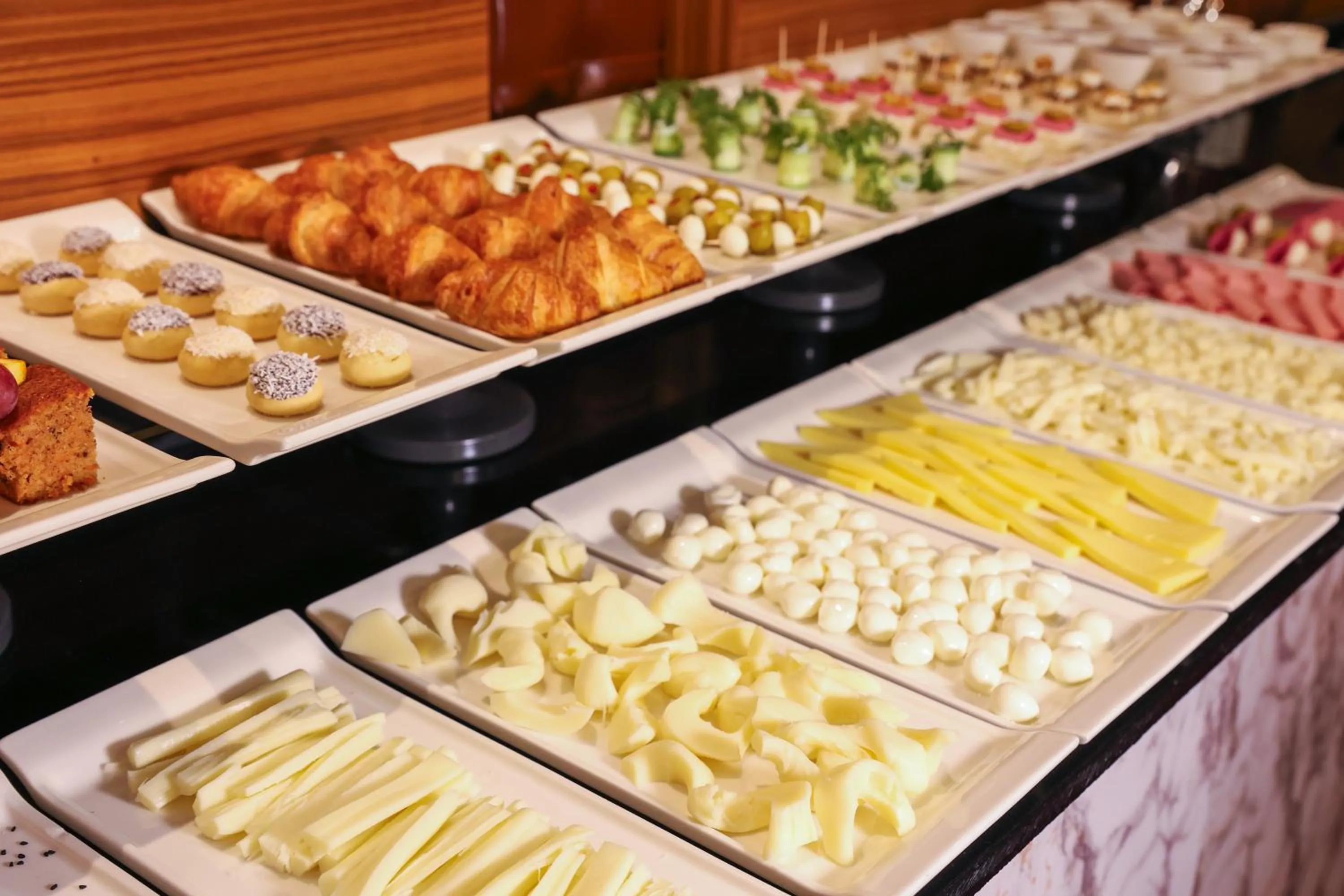 Breakfast in The Hera Platinum Hotel