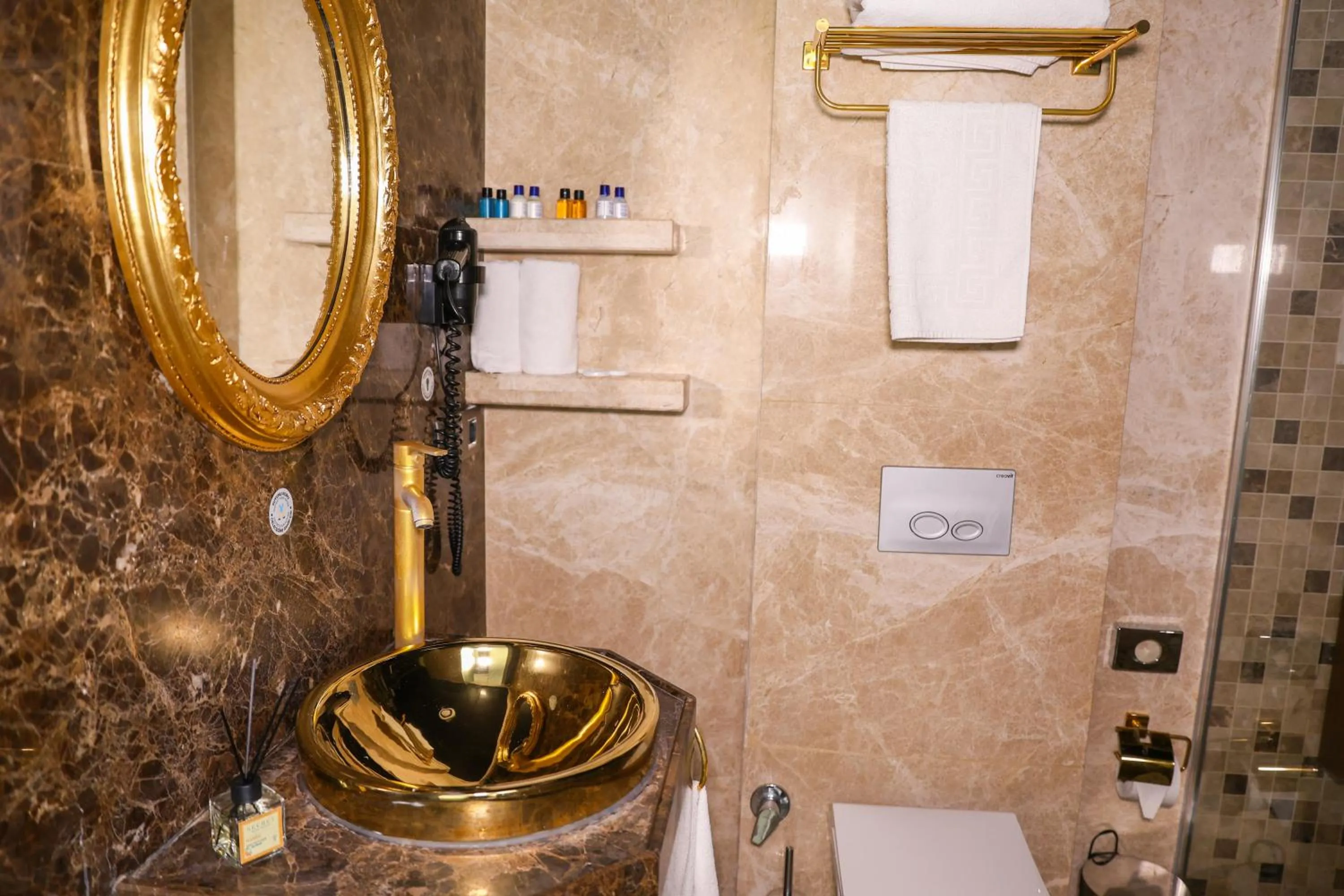 Bathroom in The Hera Platinum Hotel