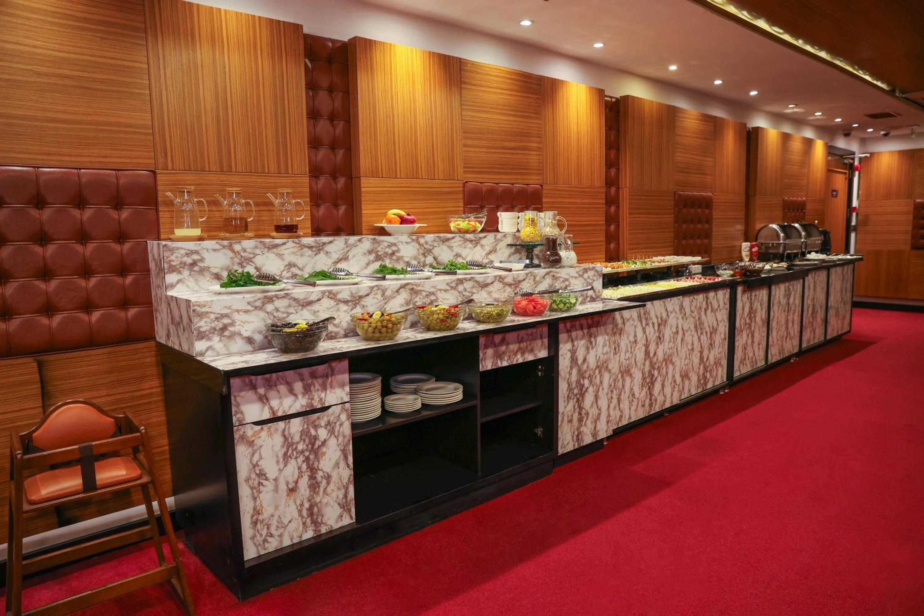 Breakfast in The Hera Platinum Hotel