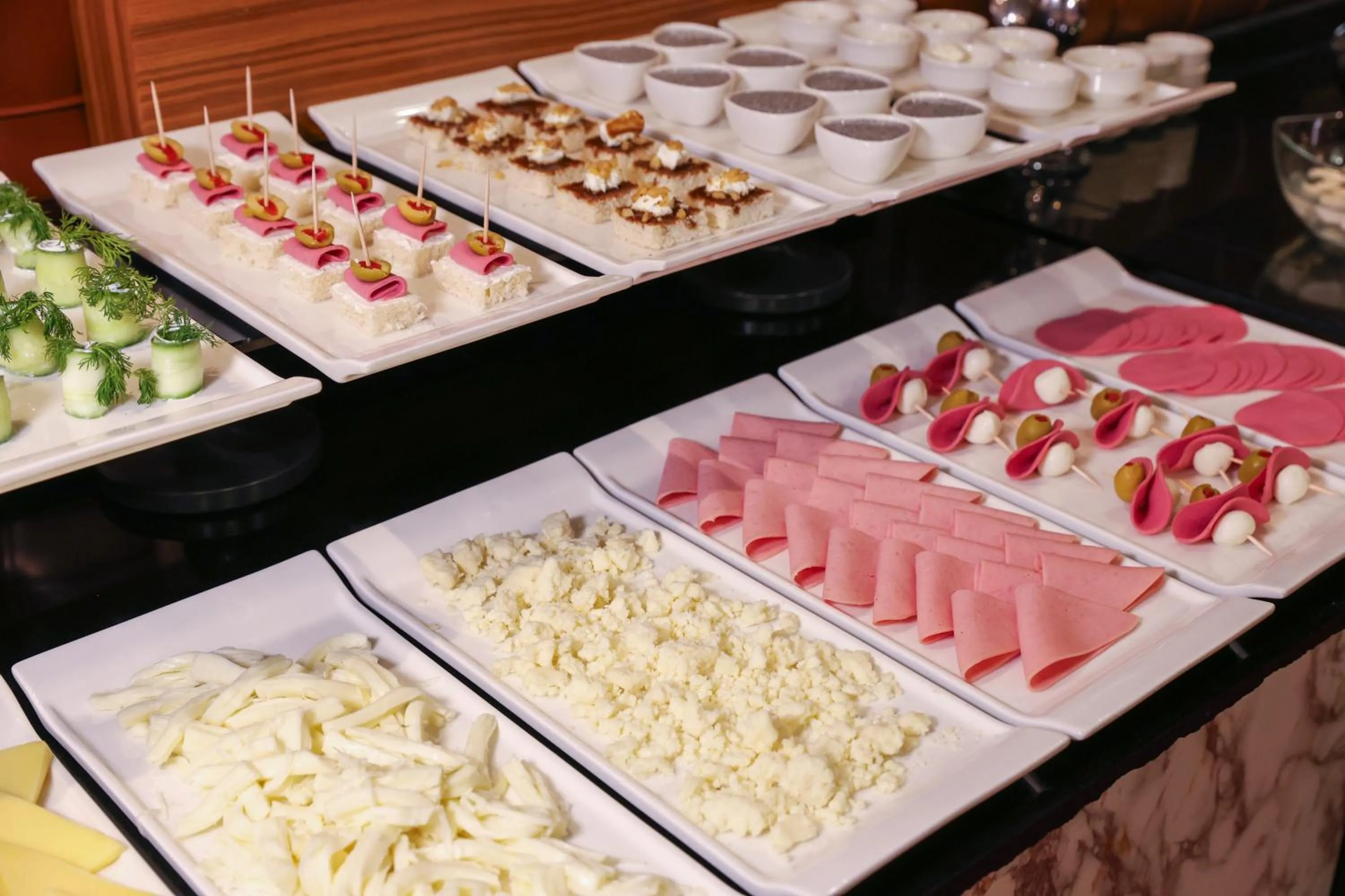 Breakfast in The Hera Platinum Hotel