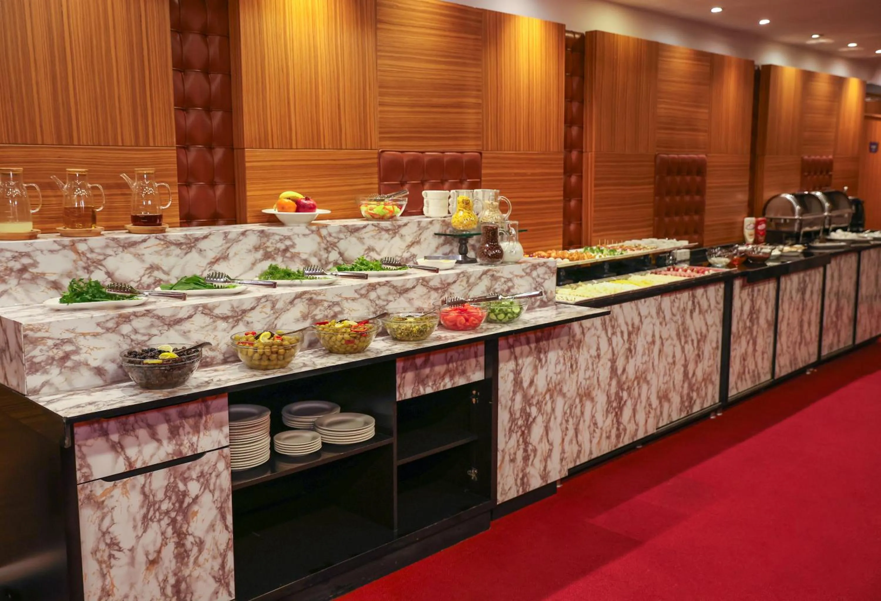 Breakfast in The Hera Platinum Hotel