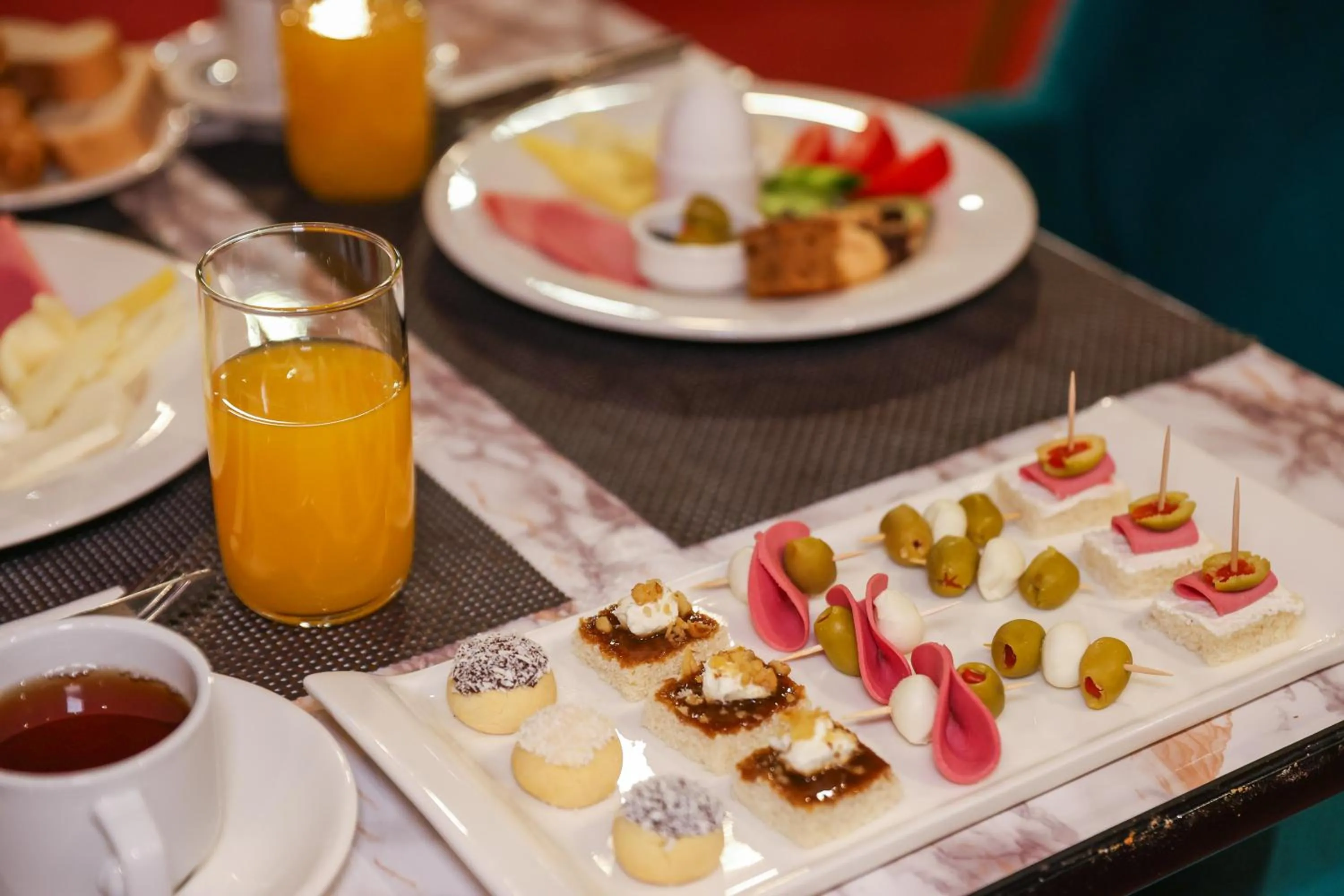 Breakfast in The Hera Platinum Hotel