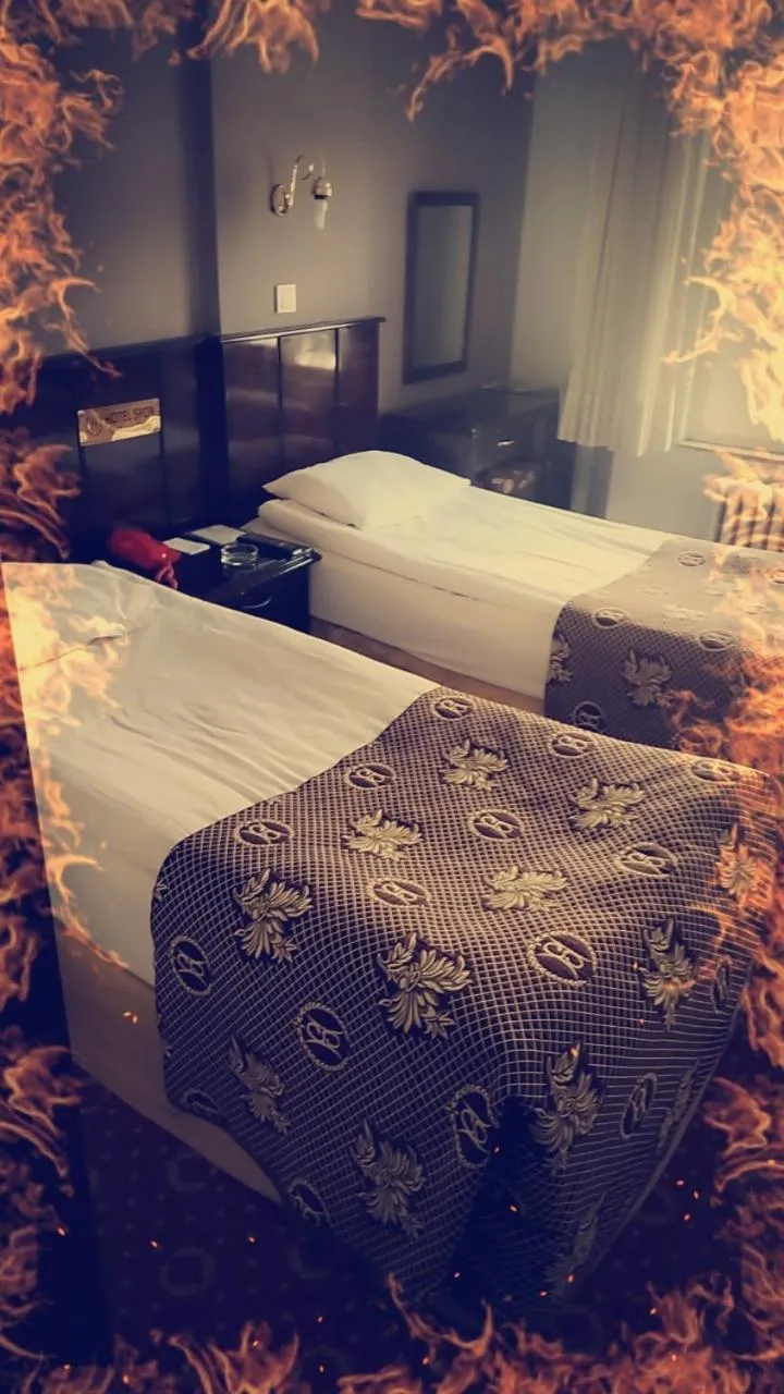 Bed in SPOR HOTEL