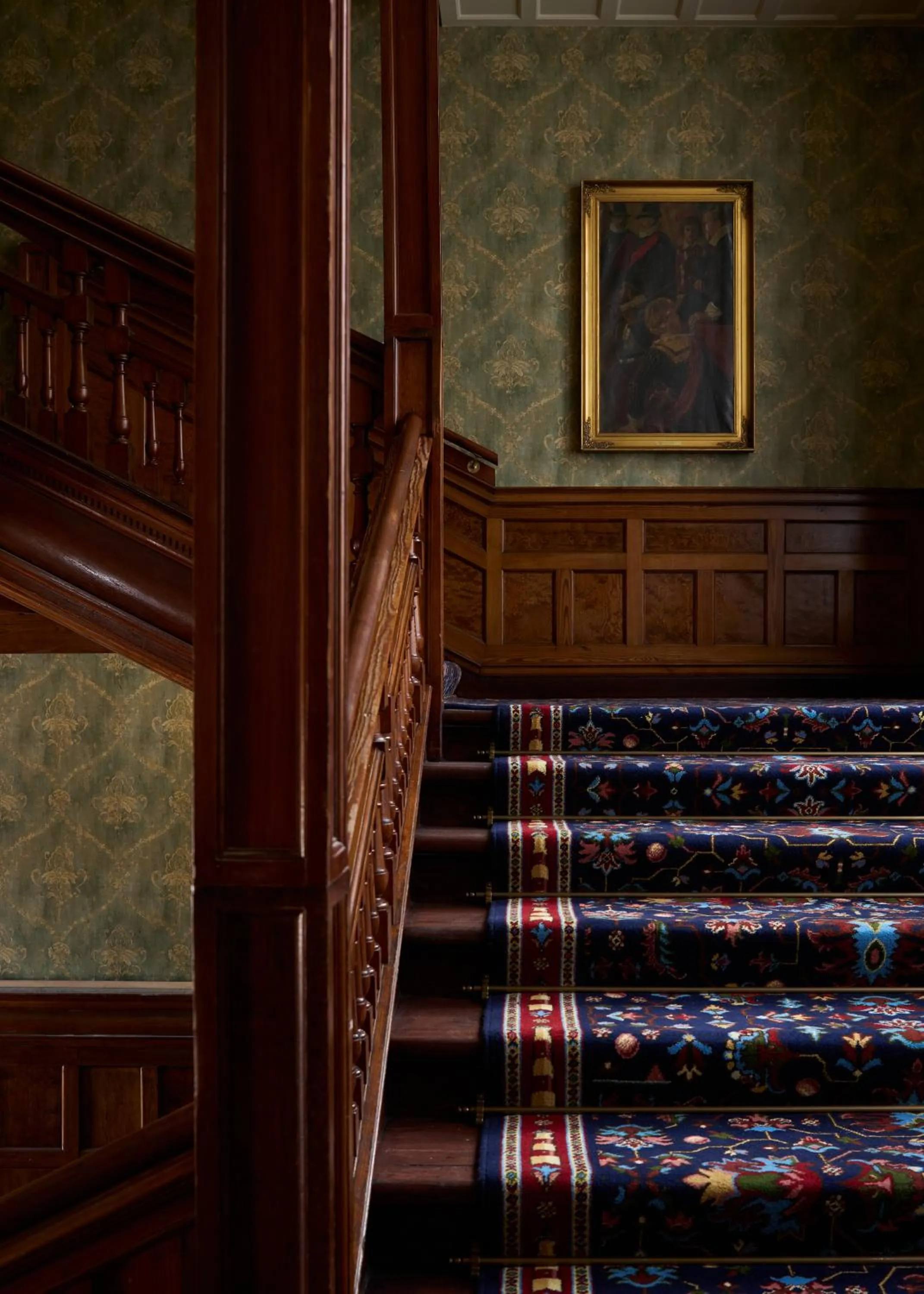 Decorative detail in Dornoch Station