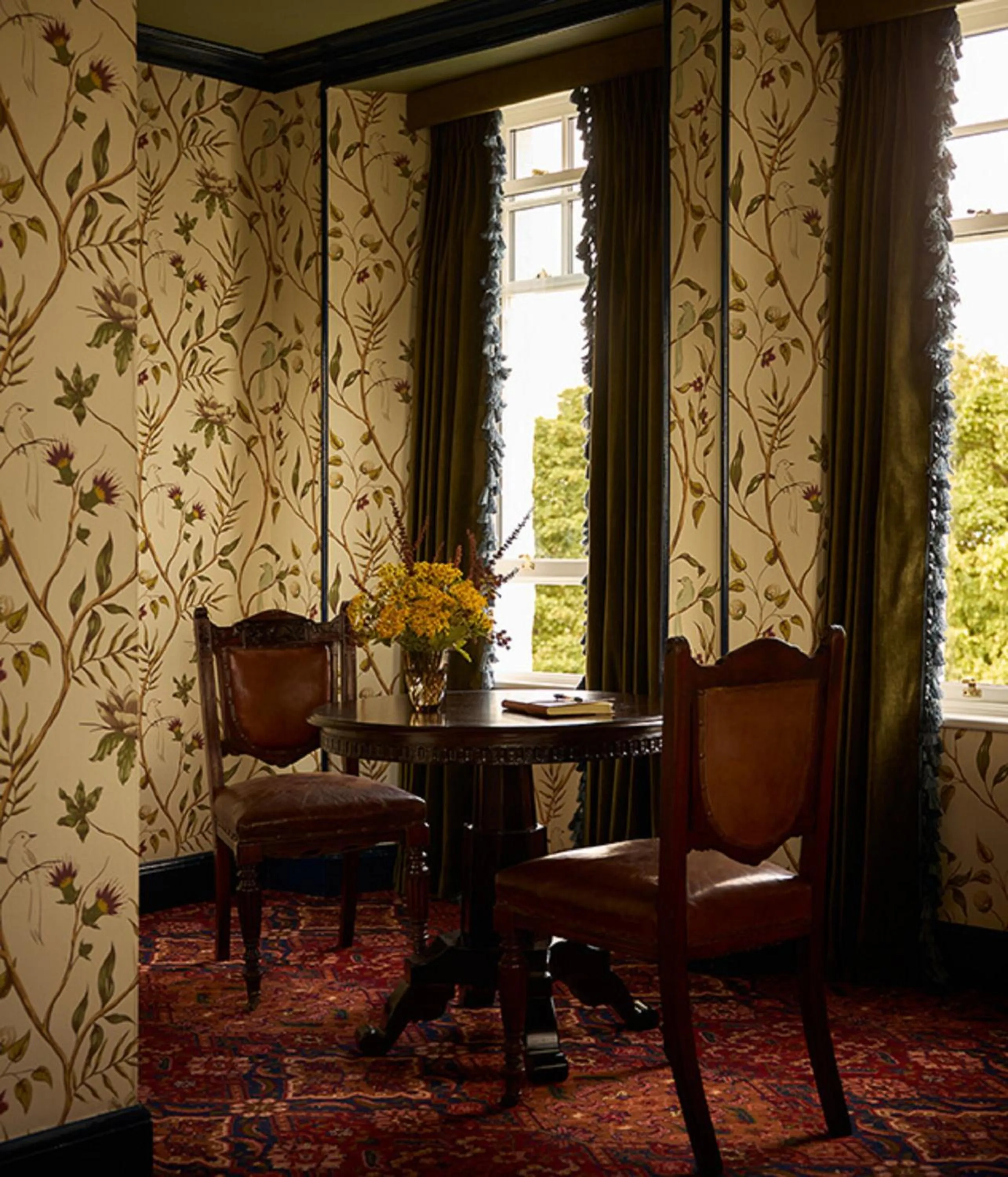Living room in Dornoch Station