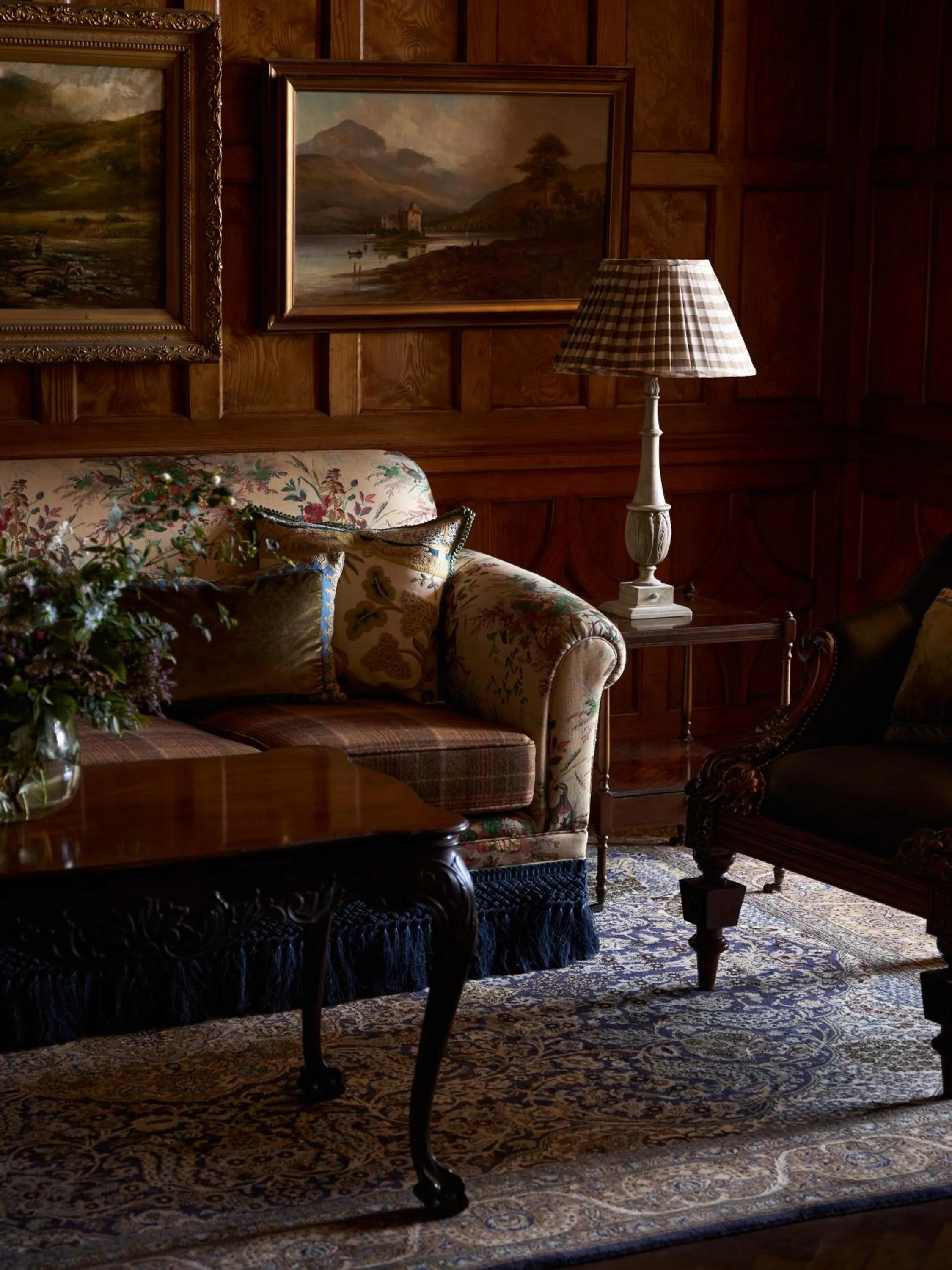 Communal lounge/ TV room in Dornoch Station