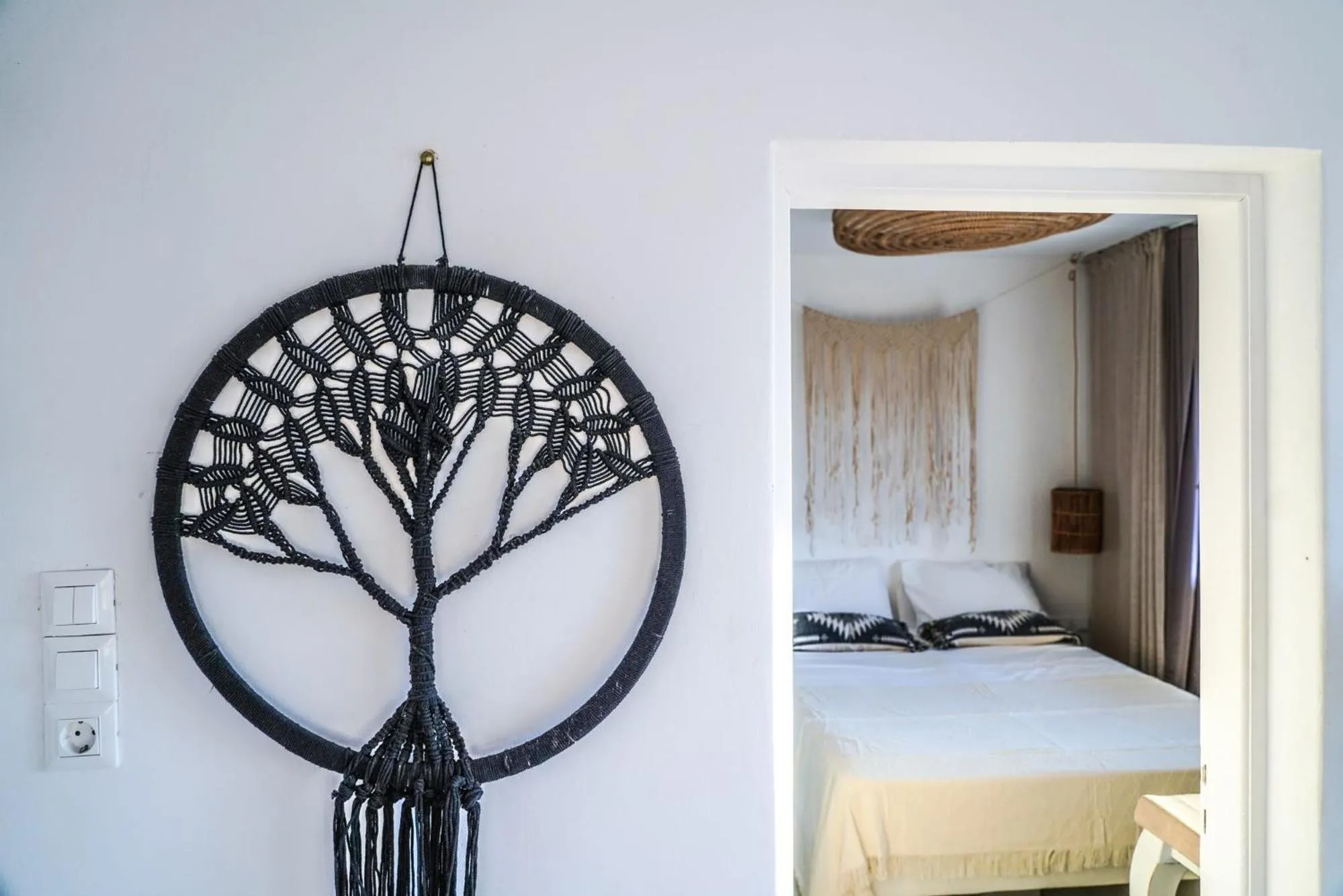 Bedroom in Mykonos High Villa