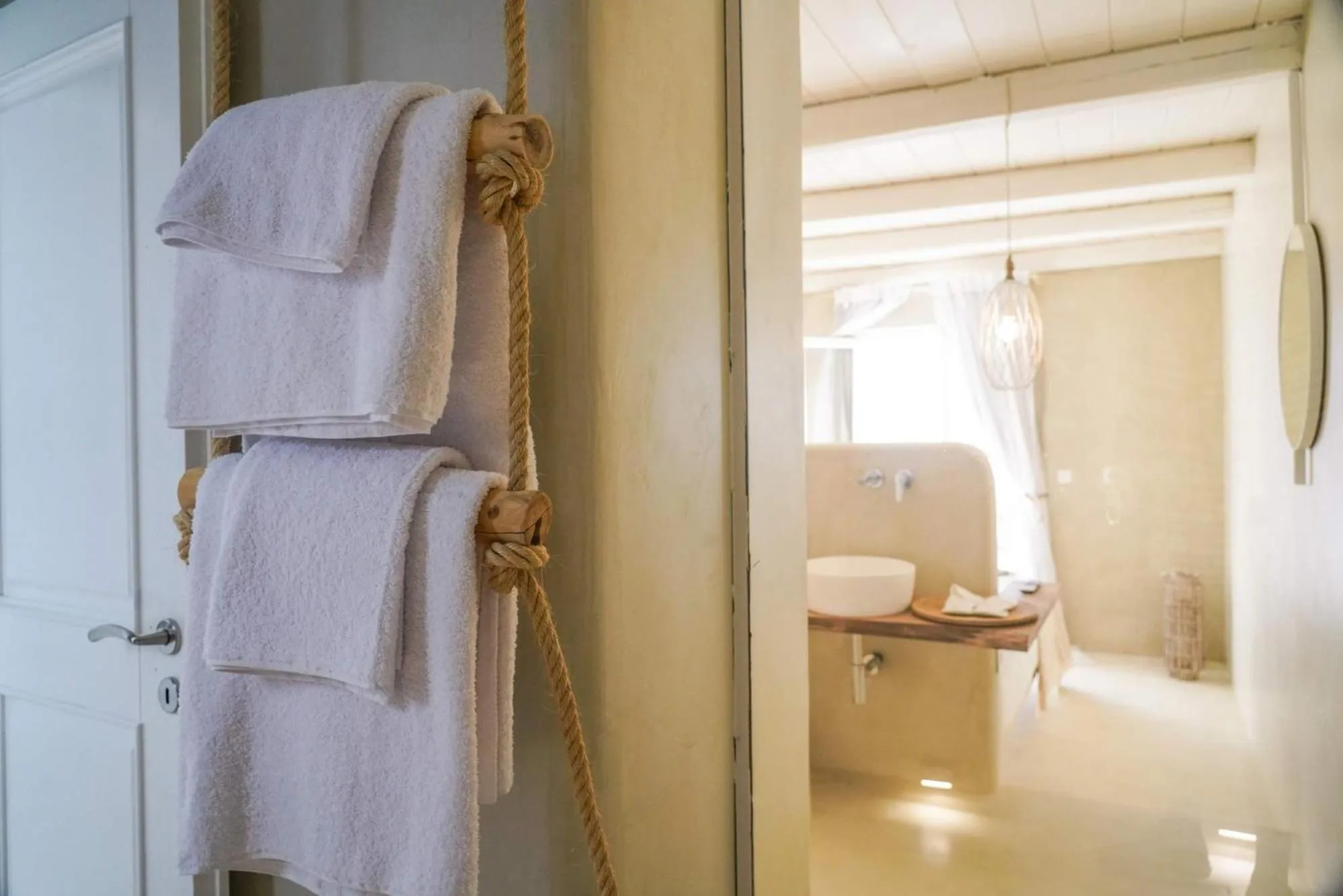 Bathroom in Mykonos High Villa