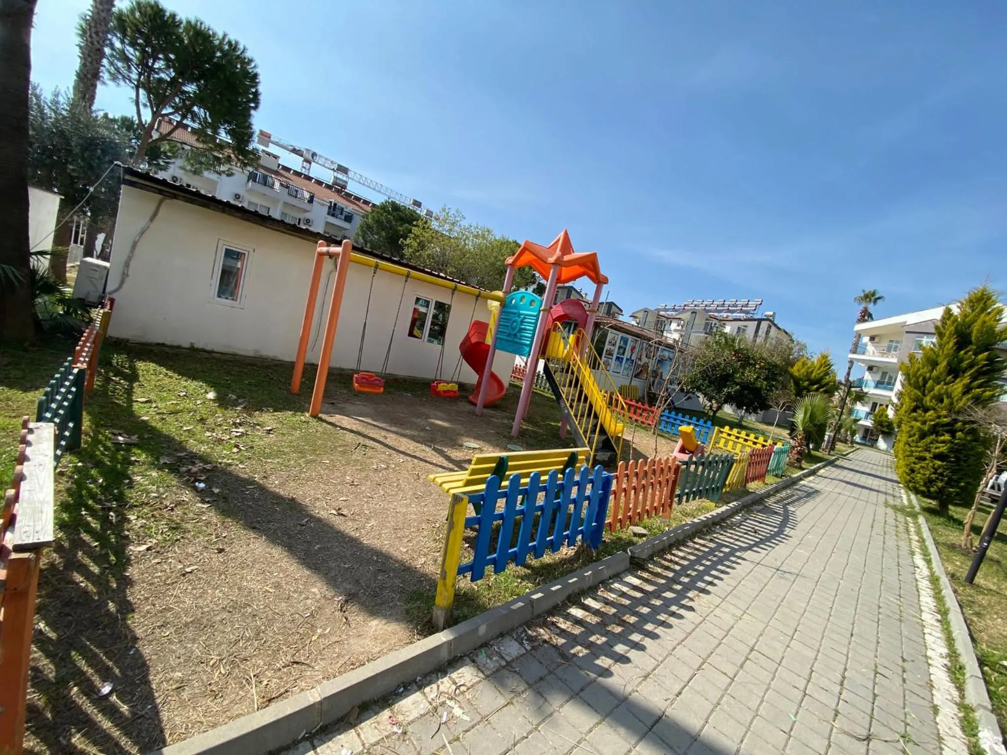 Children play ground in İrem Greenside Apart