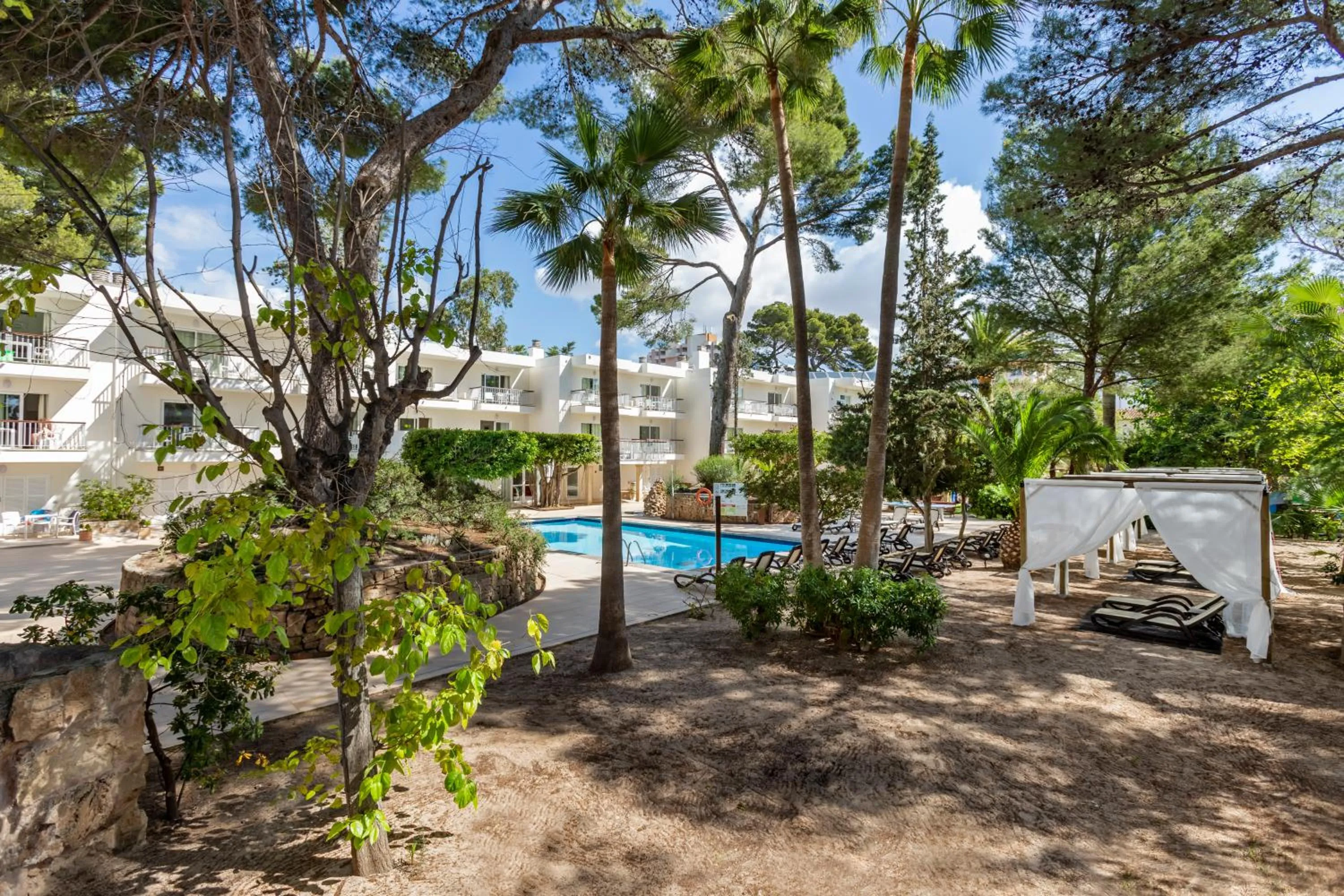 Garden in Houm Plaza Son Rigo