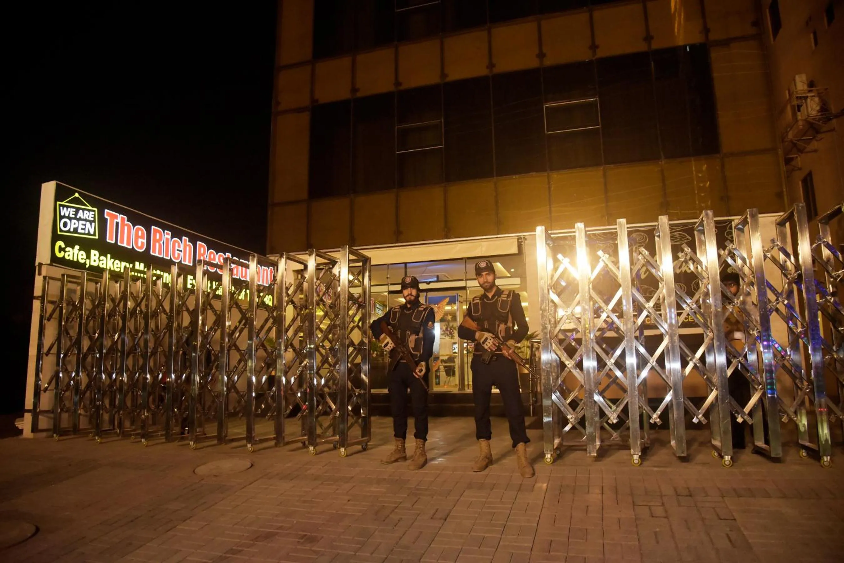 Property building in The Rich Hotel & Apartments