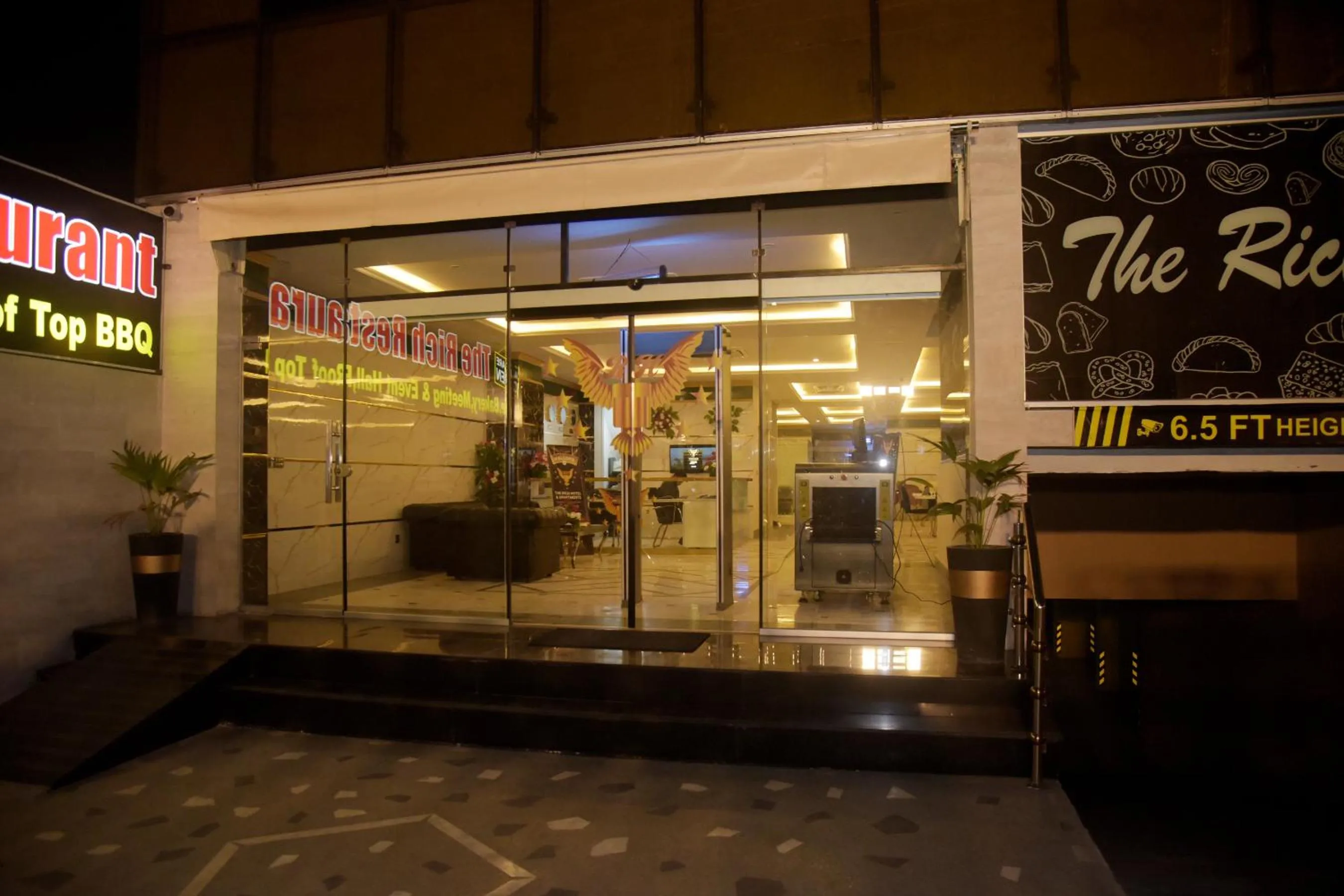 Facade/entrance in The Rich Hotel & Apartments