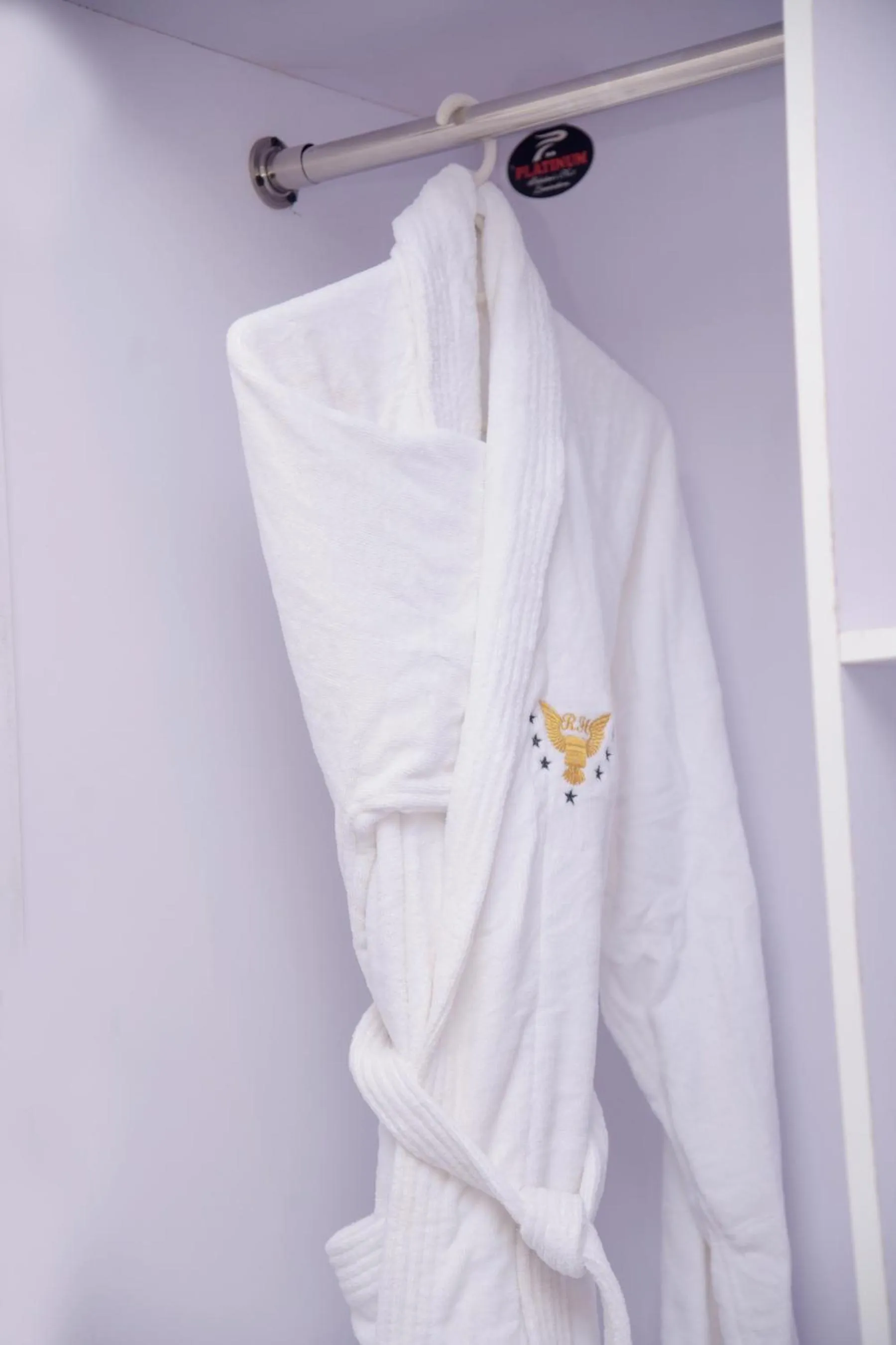 towels in The Rich Hotel & Apartments