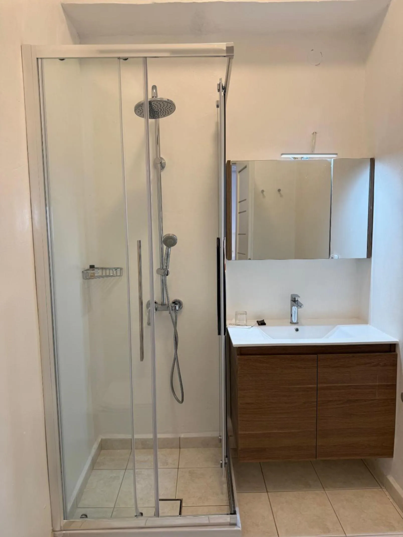 Shower in Golden Sun Hotel Patmos