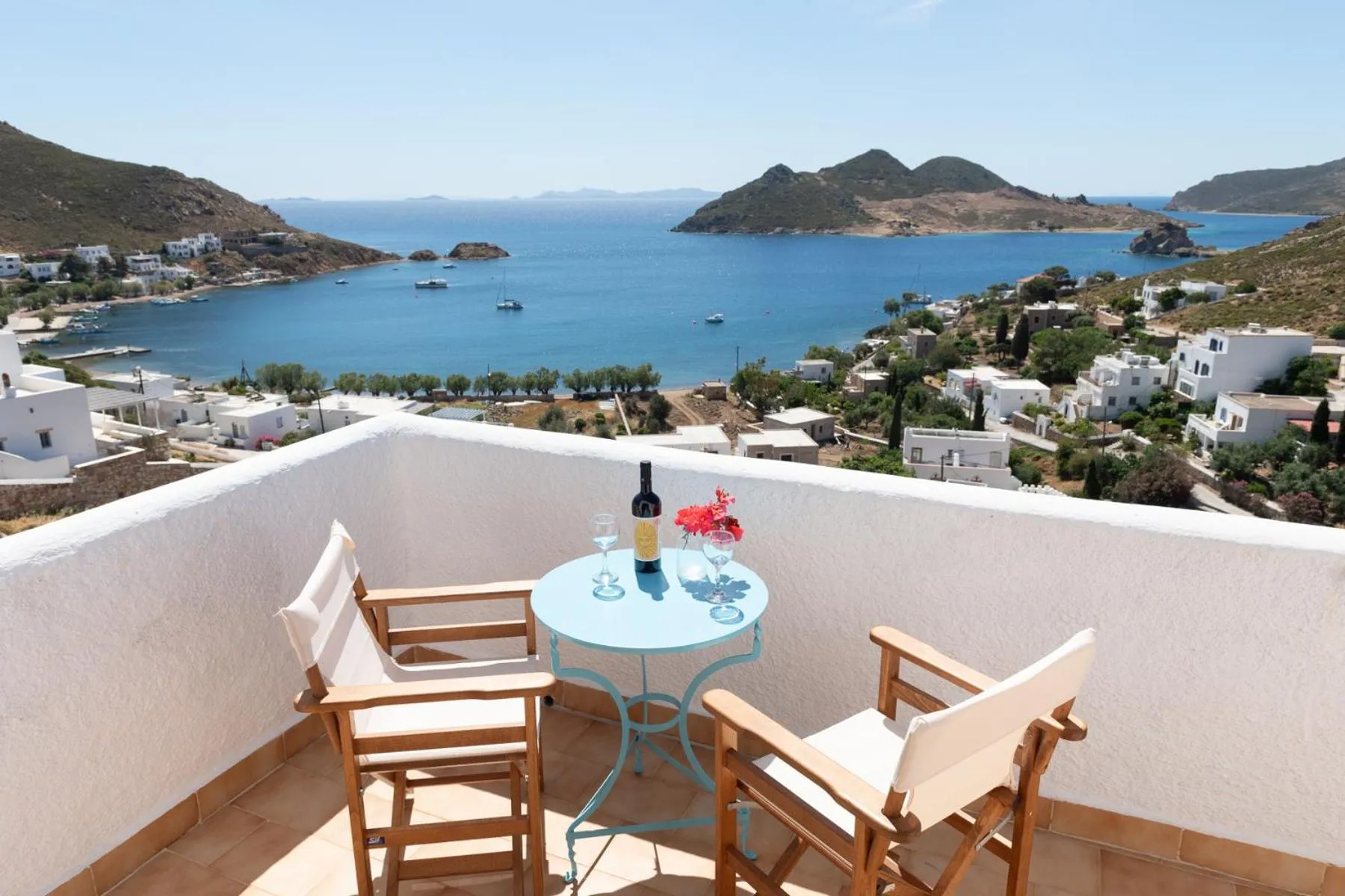 View (from property/room) in Golden Sun Hotel Patmos