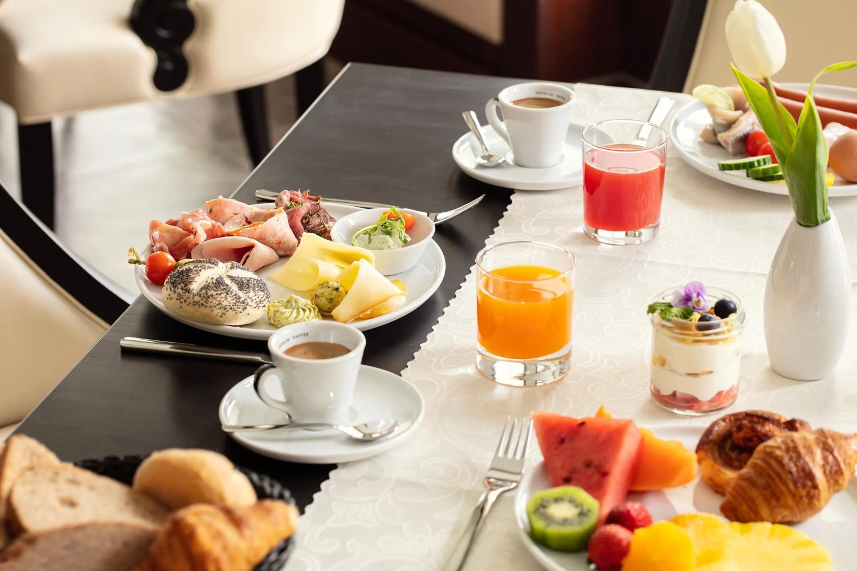 Breakfast in Boutique Hotel Saxonia