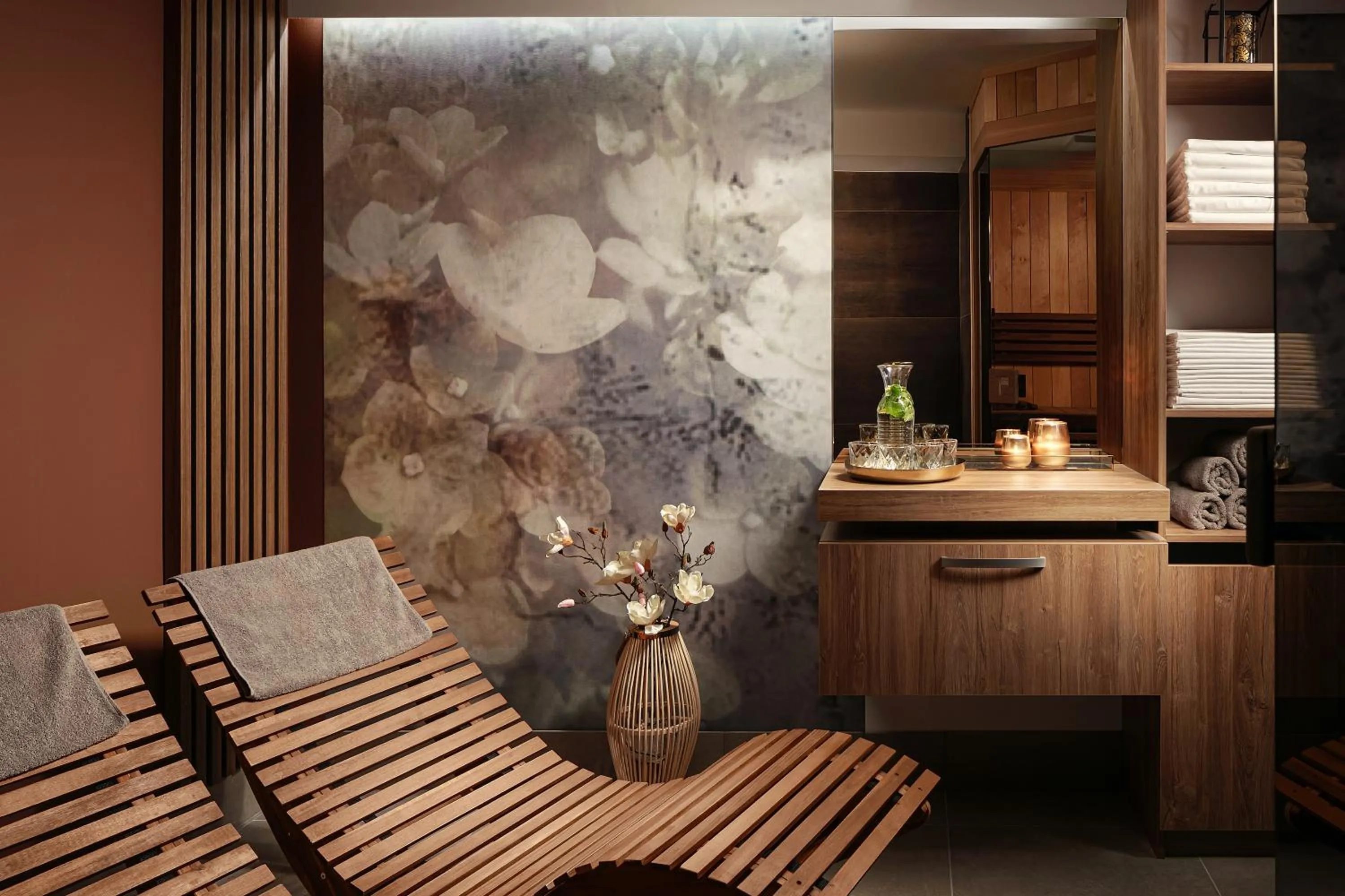 Sauna in Boutique Hotel Saxonia