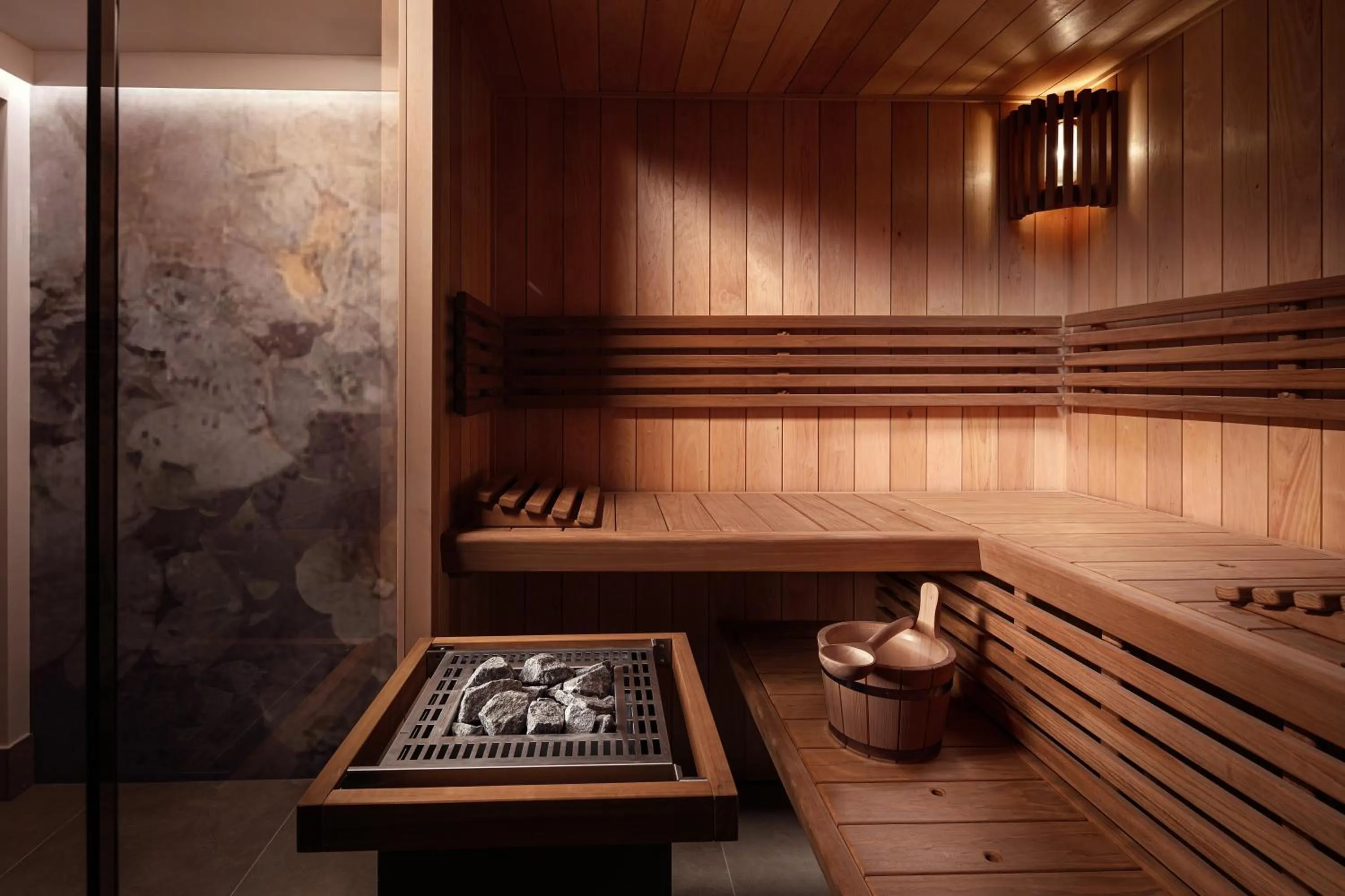 Sauna in Boutique Hotel Saxonia
