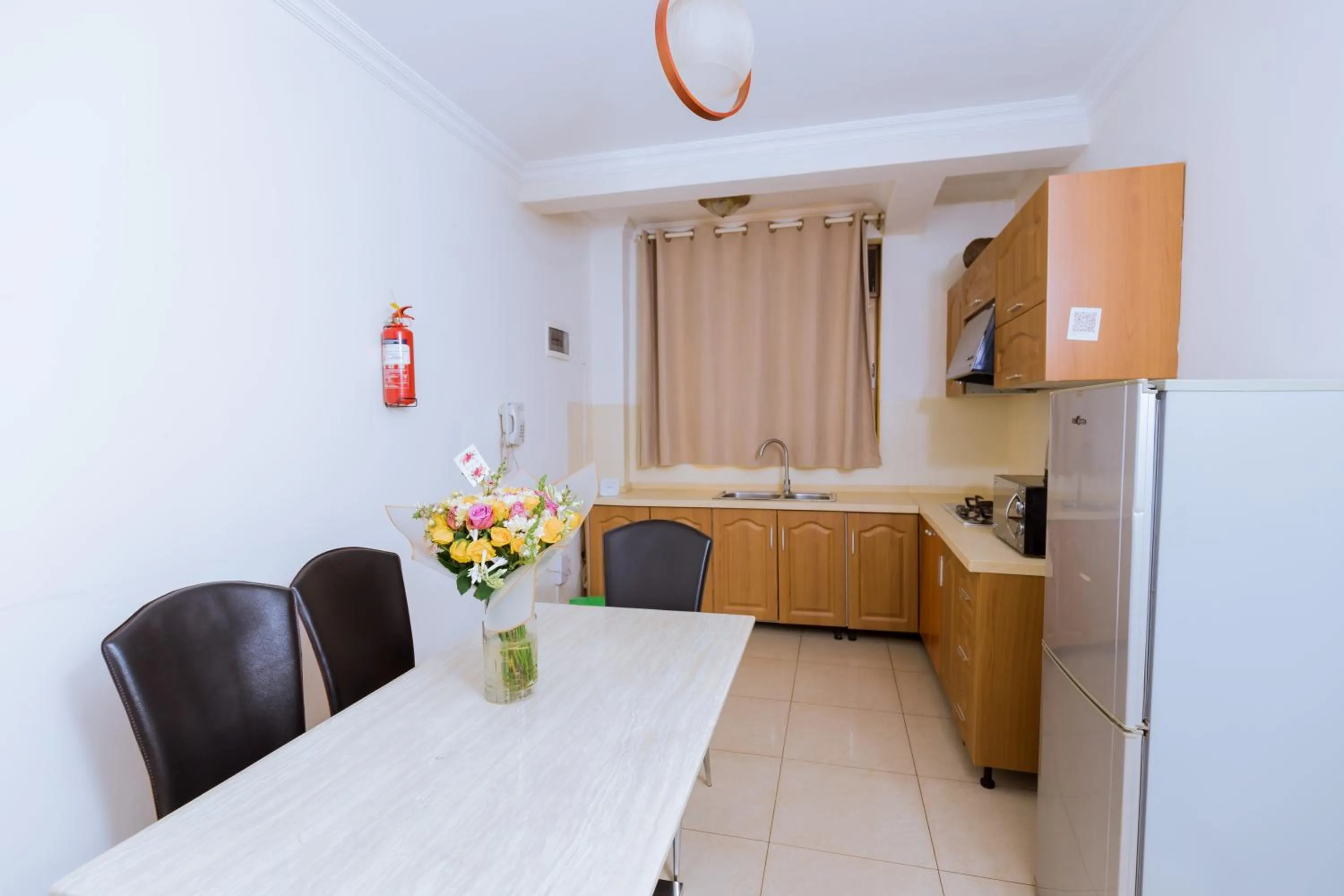Dining area in KAMI LUXURY APARTMENTS