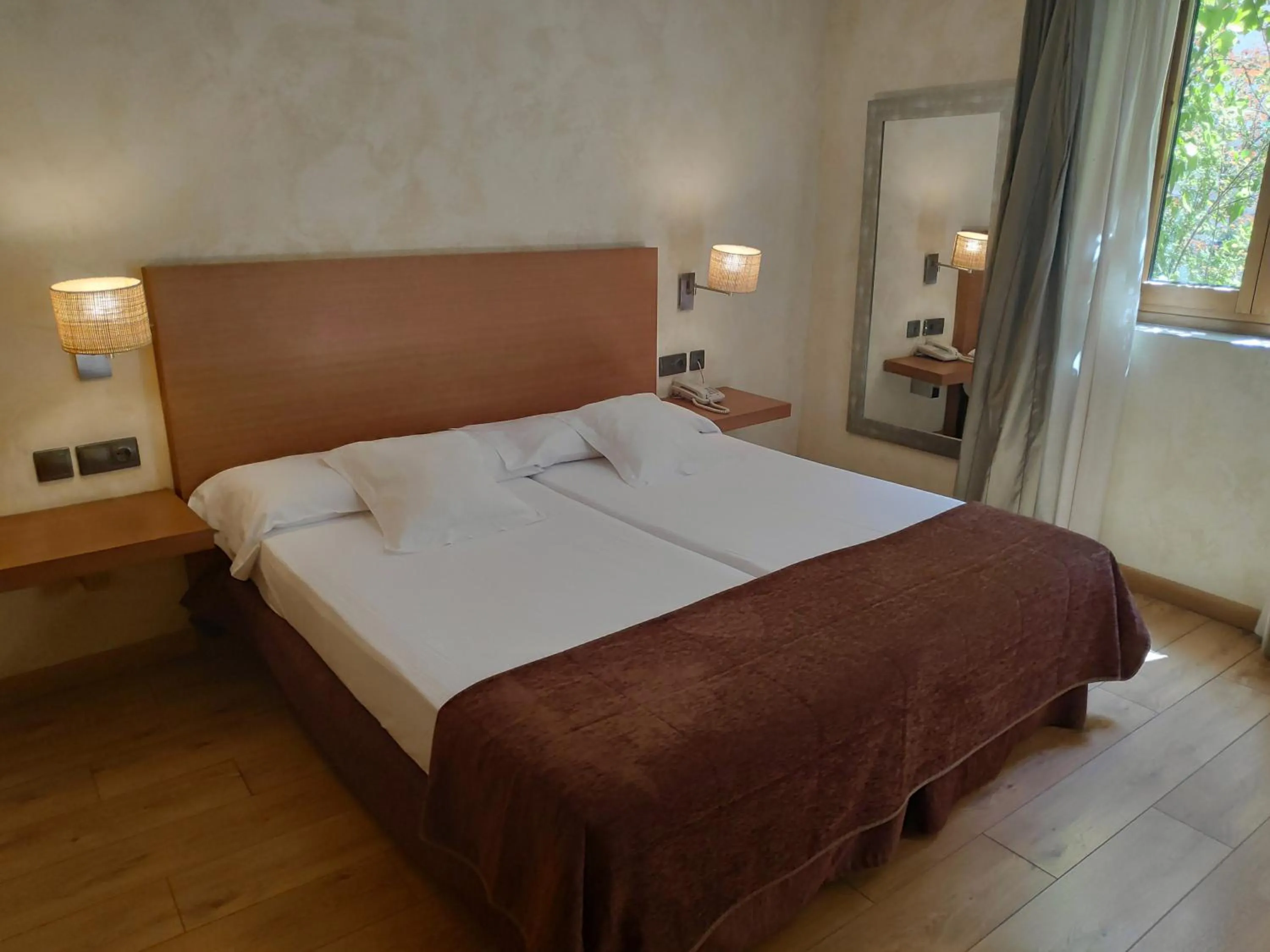 Bed in Hotel Las Leyendas