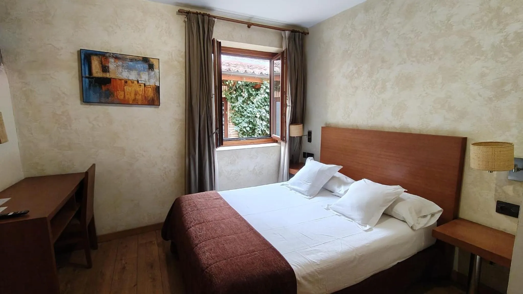 Garden view, Bed in Hotel Las Leyendas