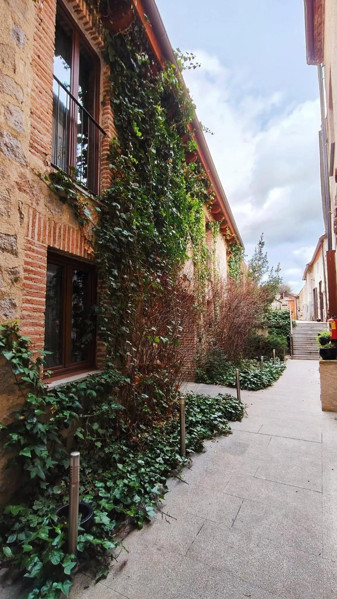 Patio in Hotel Las Leyendas