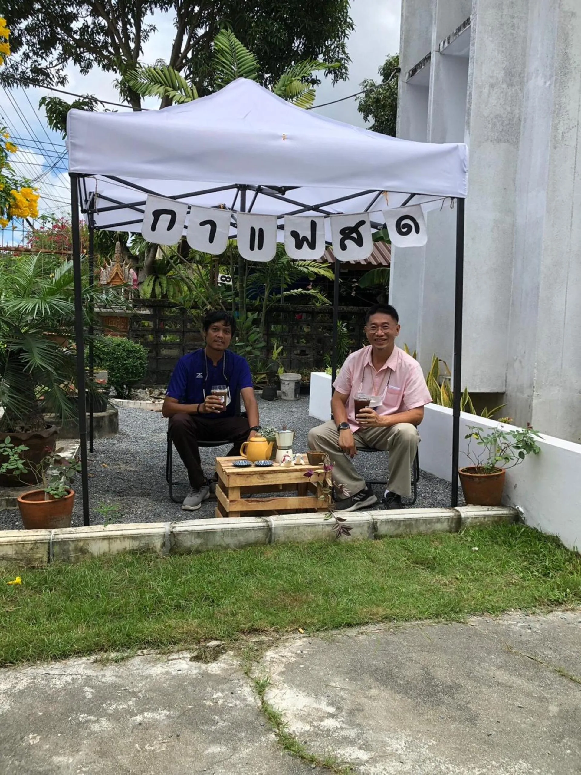 Patio in Norm Space Hostel NST