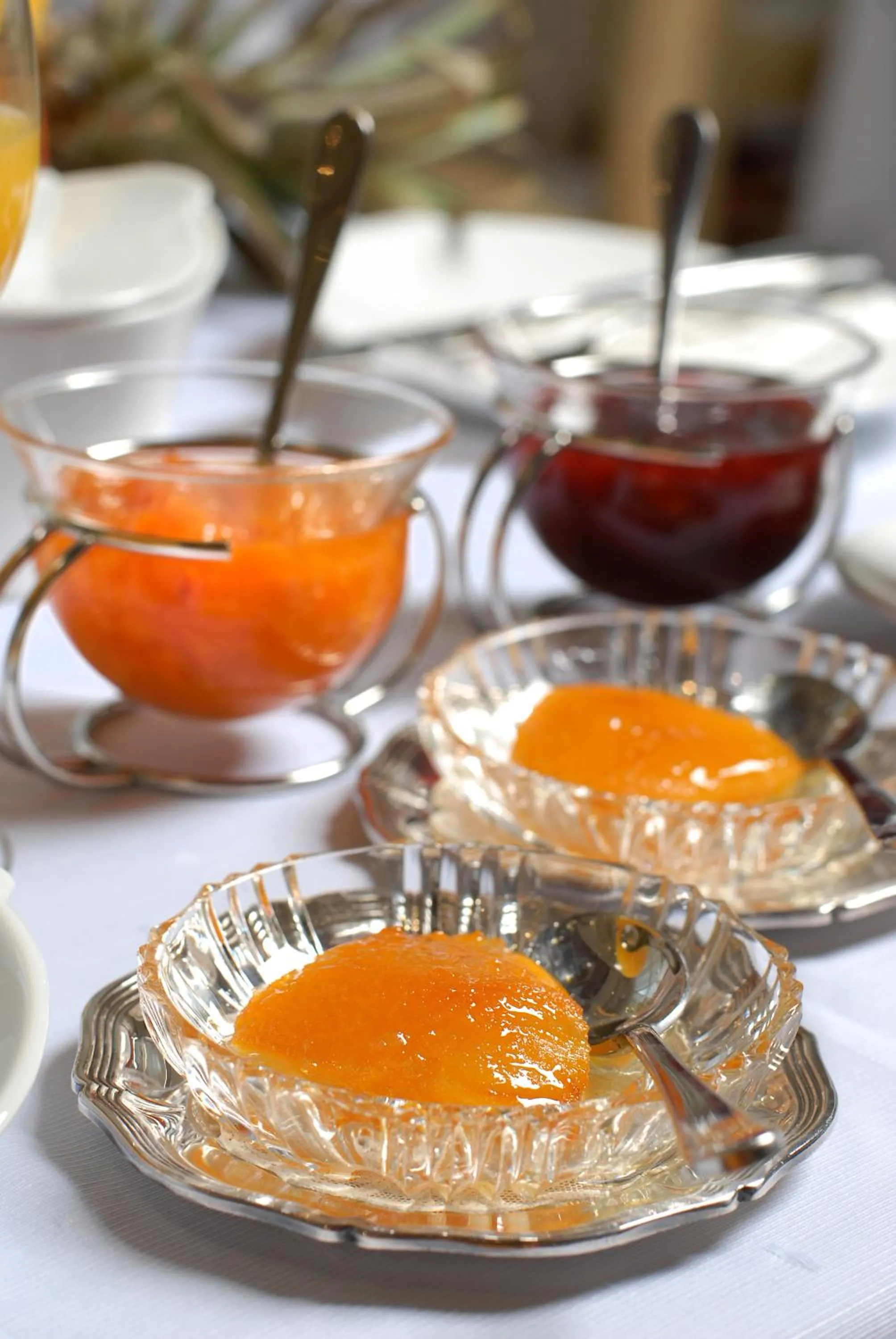 Food close-up in Chloe Luxury Hotel