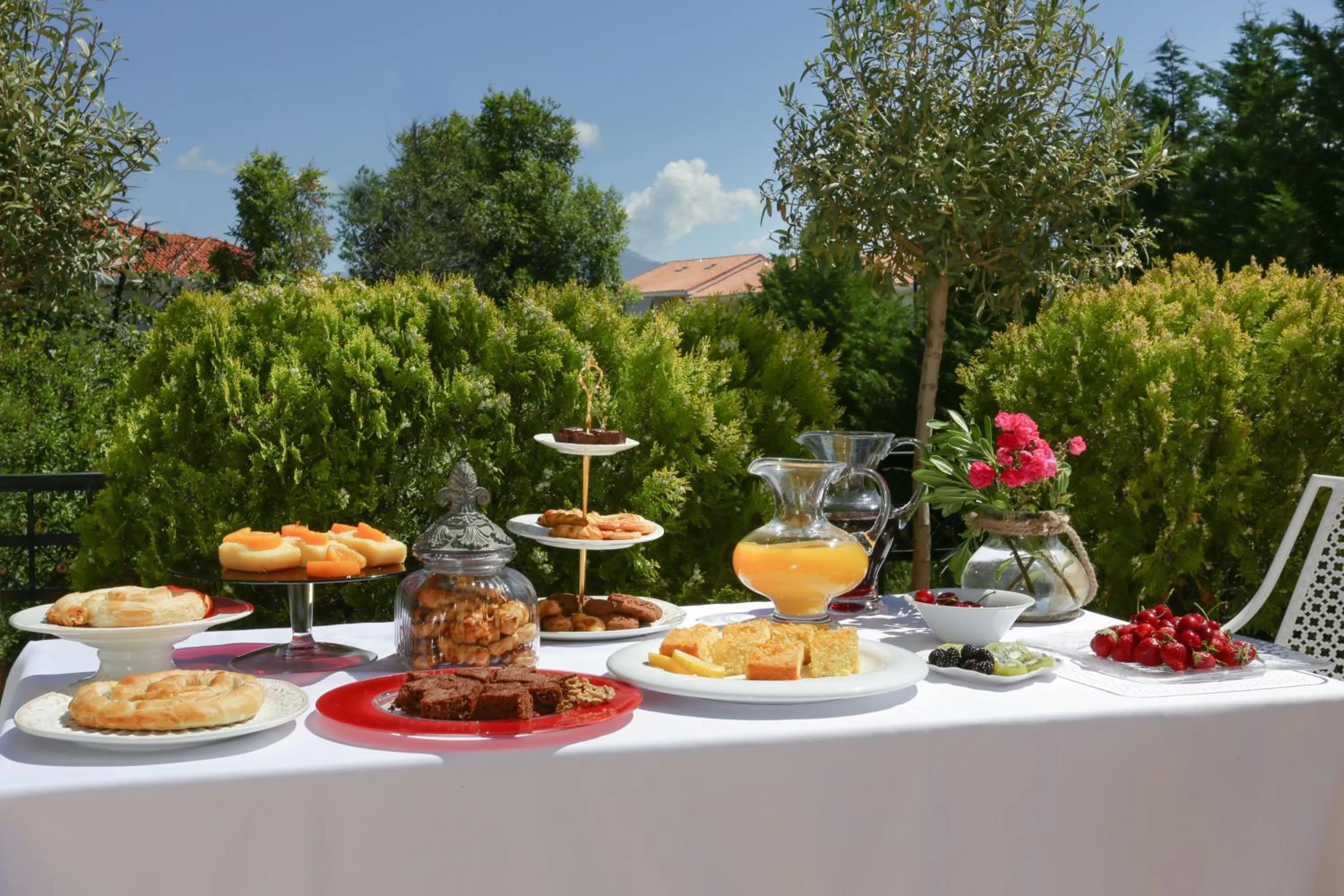 Garden in Chloe Luxury Hotel