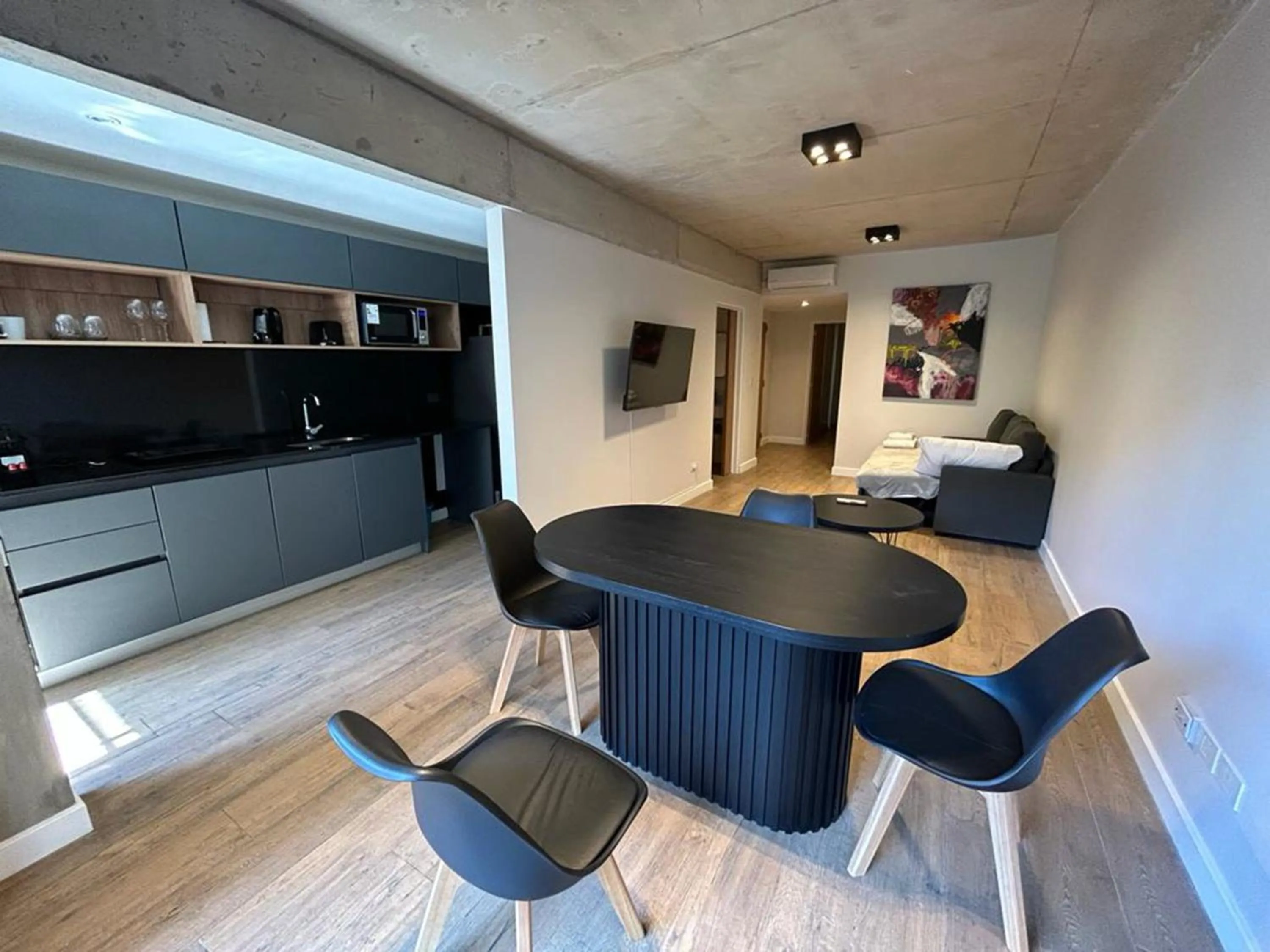 Kitchen or kitchenette in Live Soho Boutique Apartments Palermo Hollywood