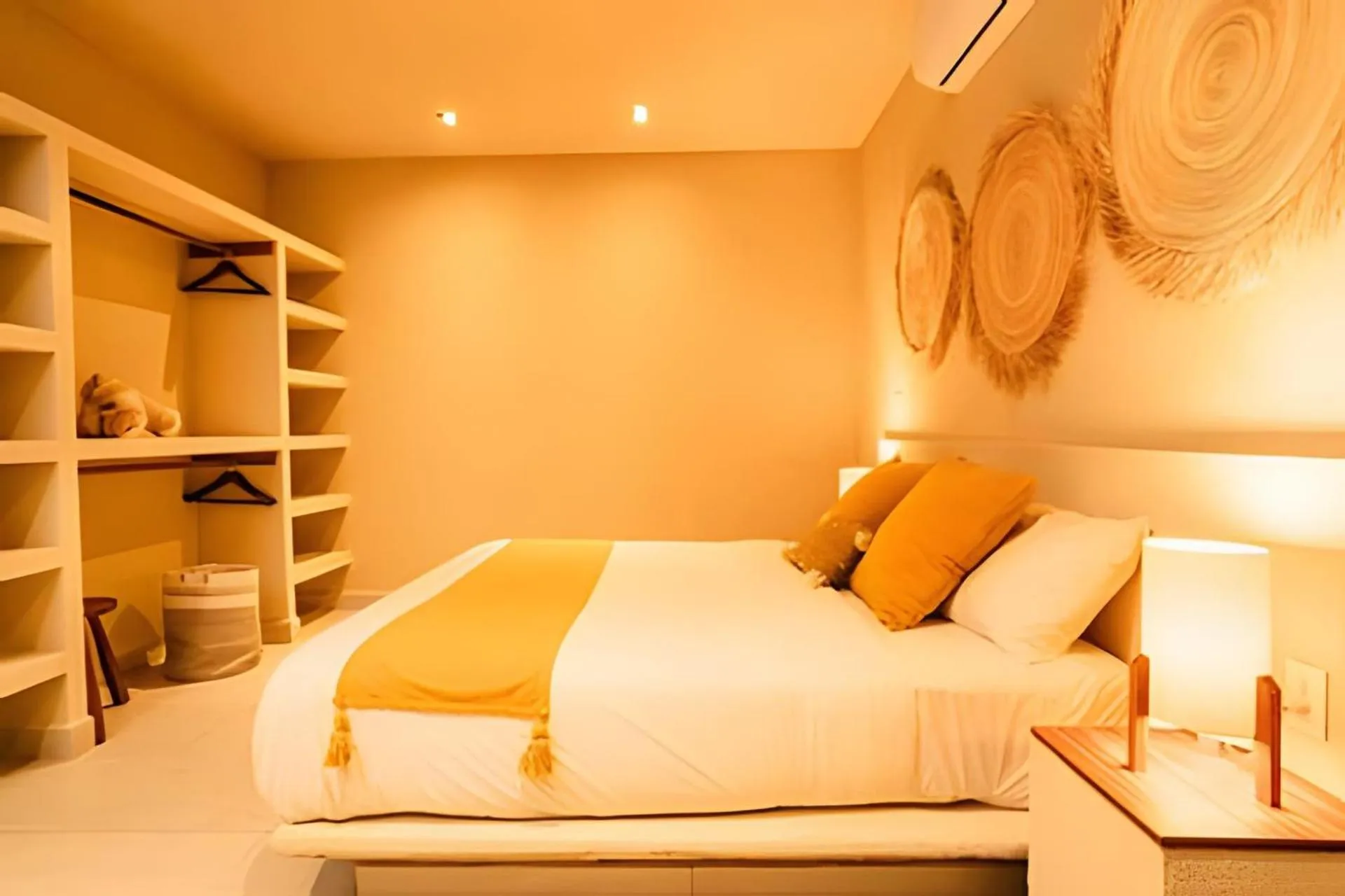 Bed in Condominios Evamar San Carlos