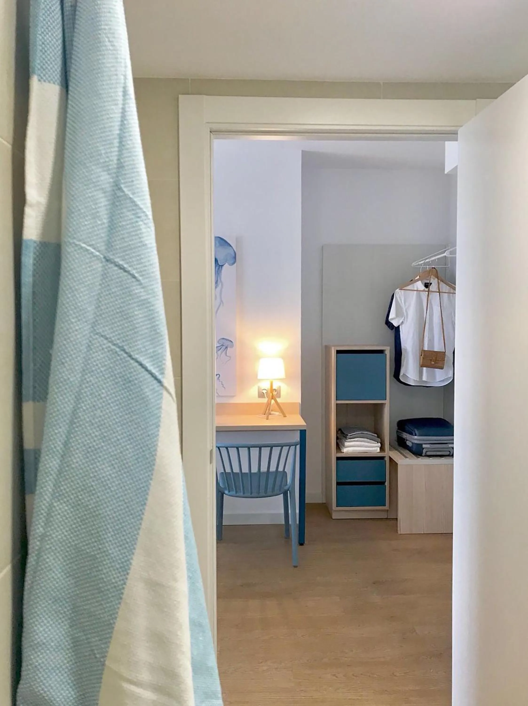 Bedroom, Bed in Hotel Salou Beach Family Rentalmar