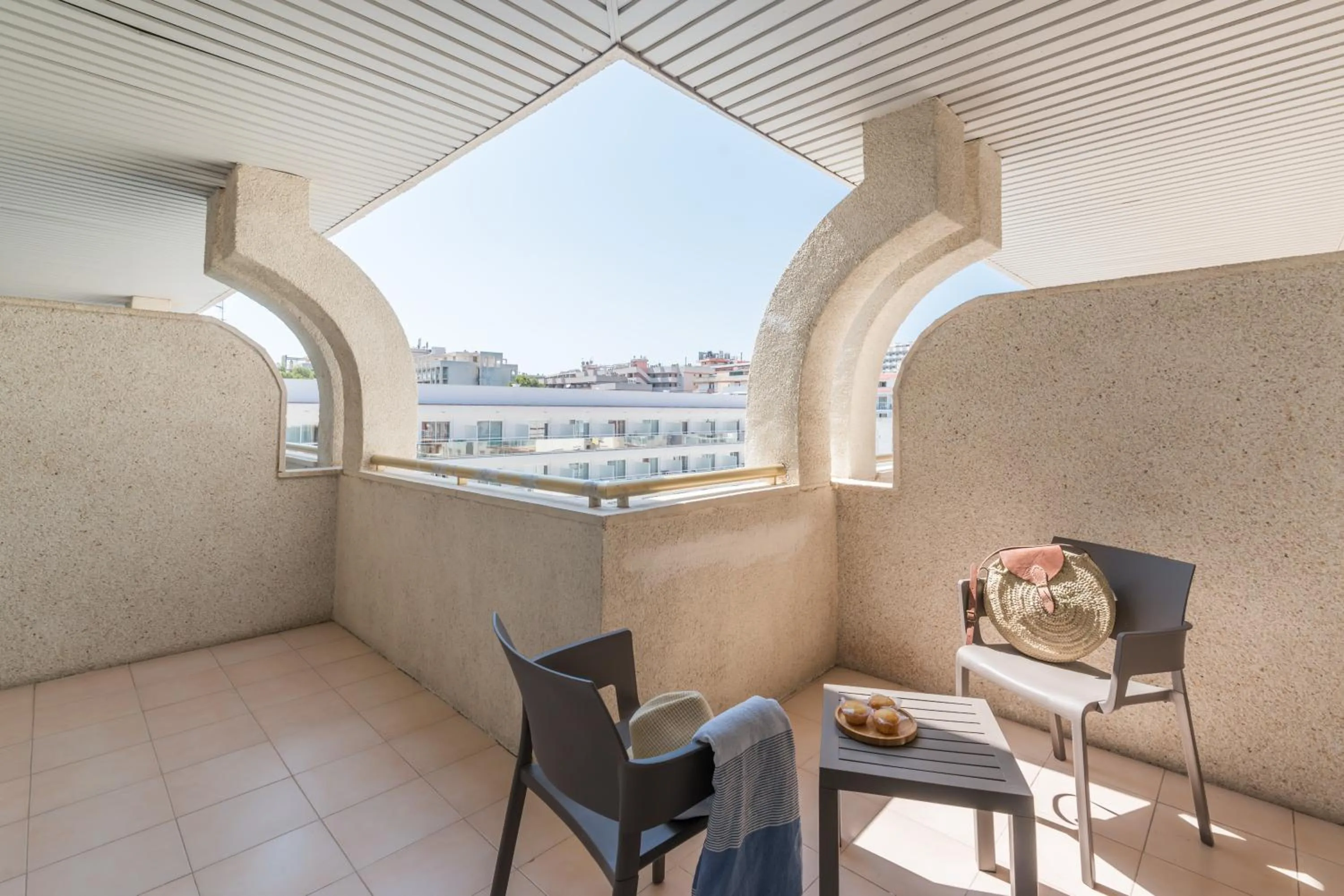 Balcony/Terrace in Hotel Salou Beach Family Rentalmar