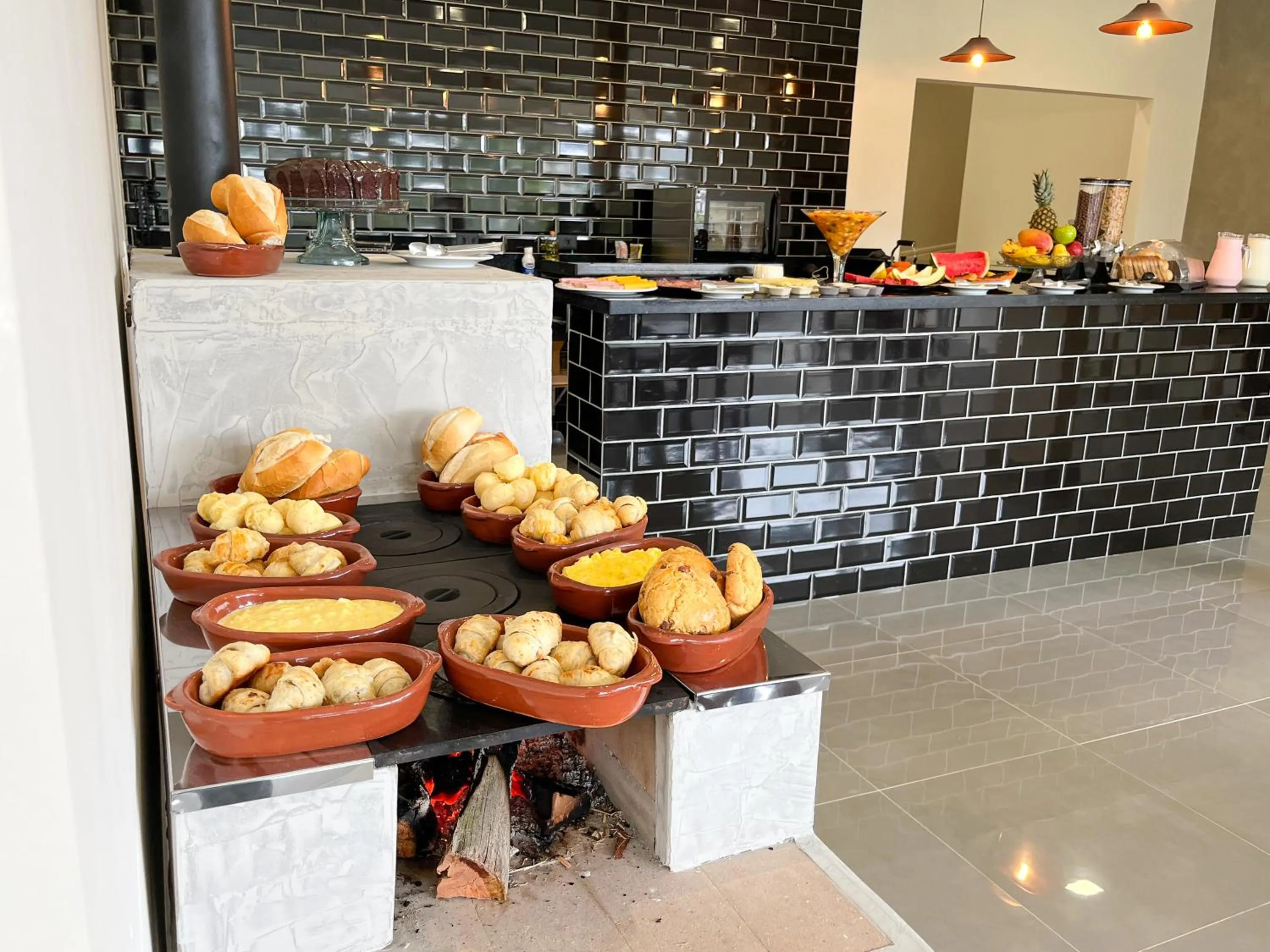 Food and drinks in Pousadinha Campos