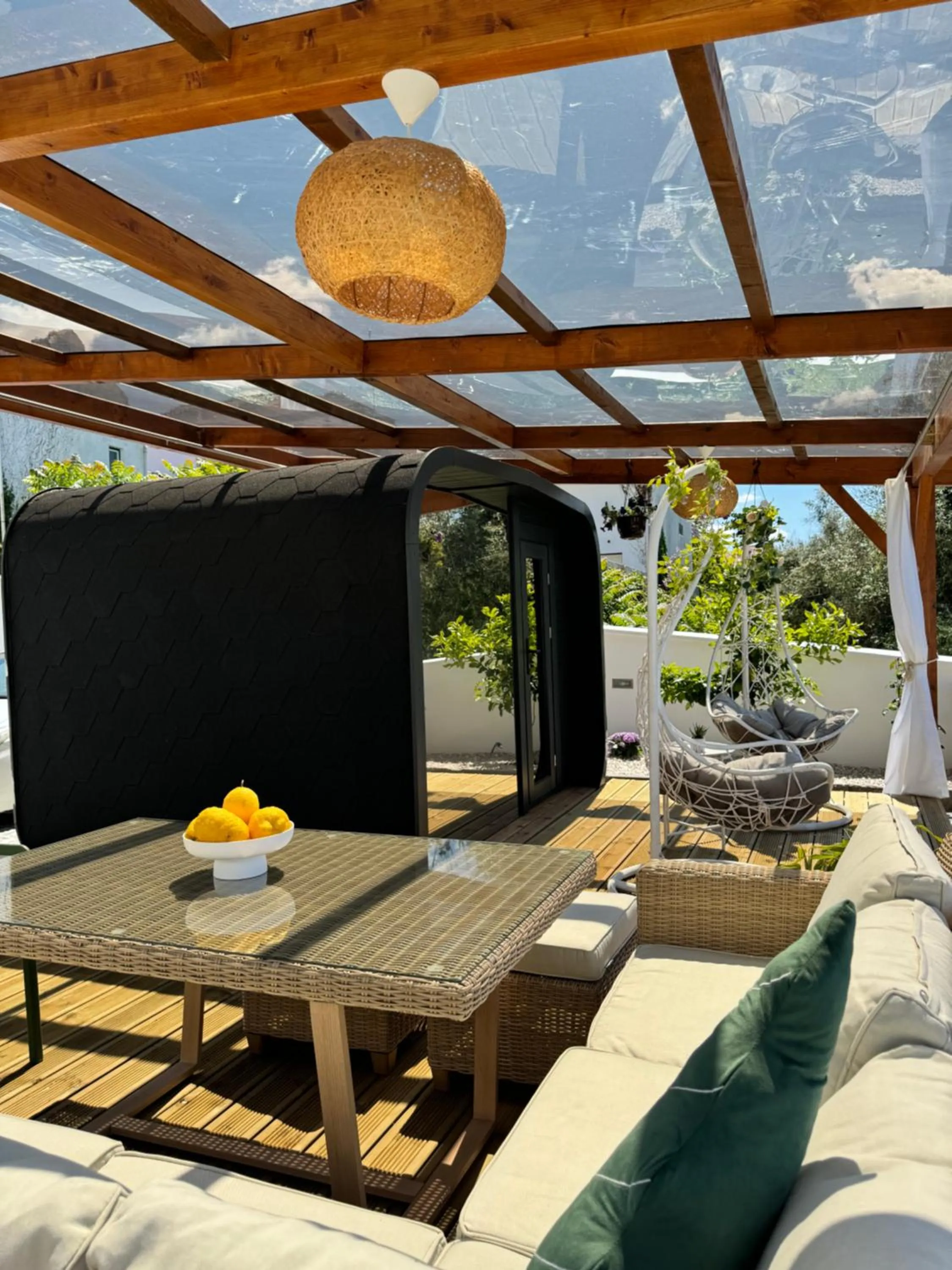 Patio in Alojamento Jasmine